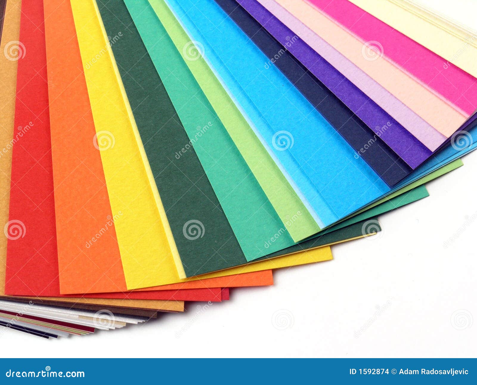 Paper Samples For Business Cards Stock Photo Image of ackground