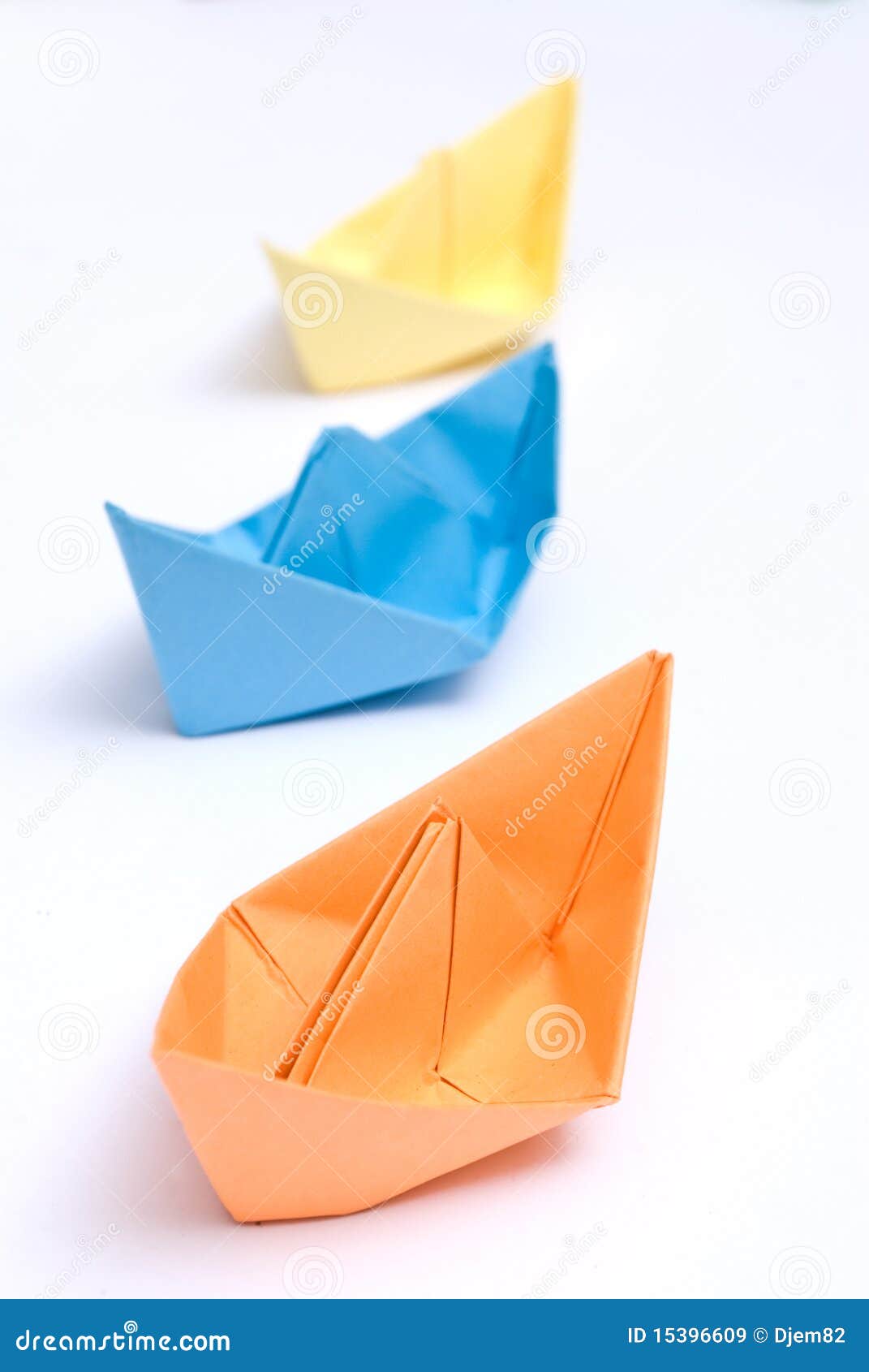 Paper ships stock image. Image of life, boat, isolated - 15396609