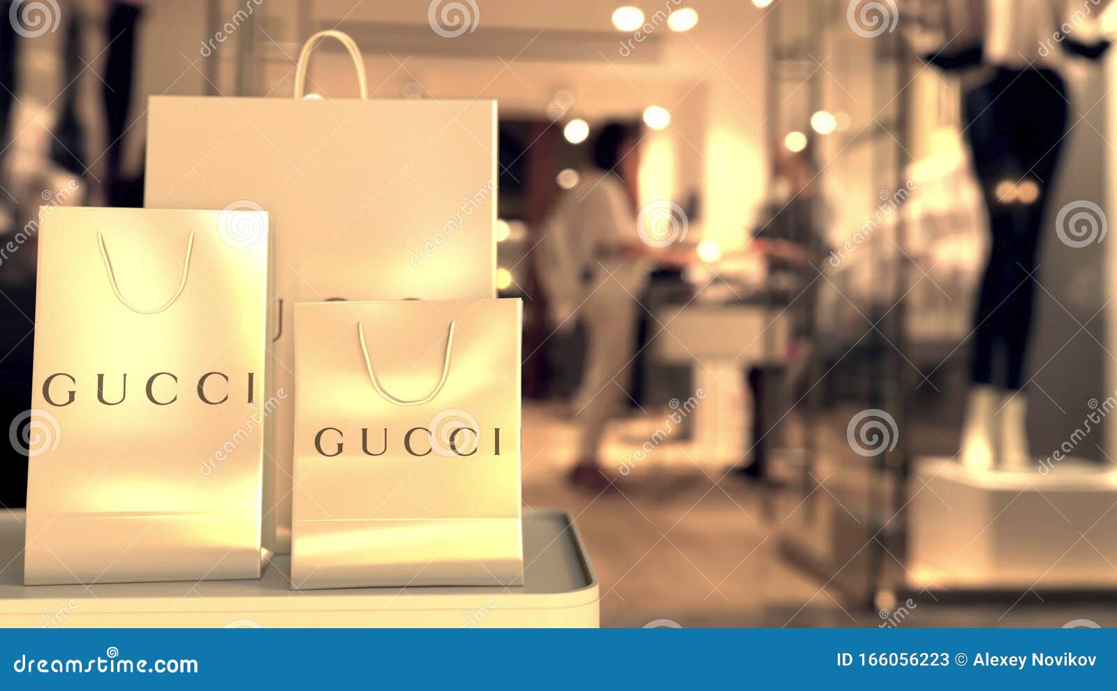 Gucci Paper Tote Bags
