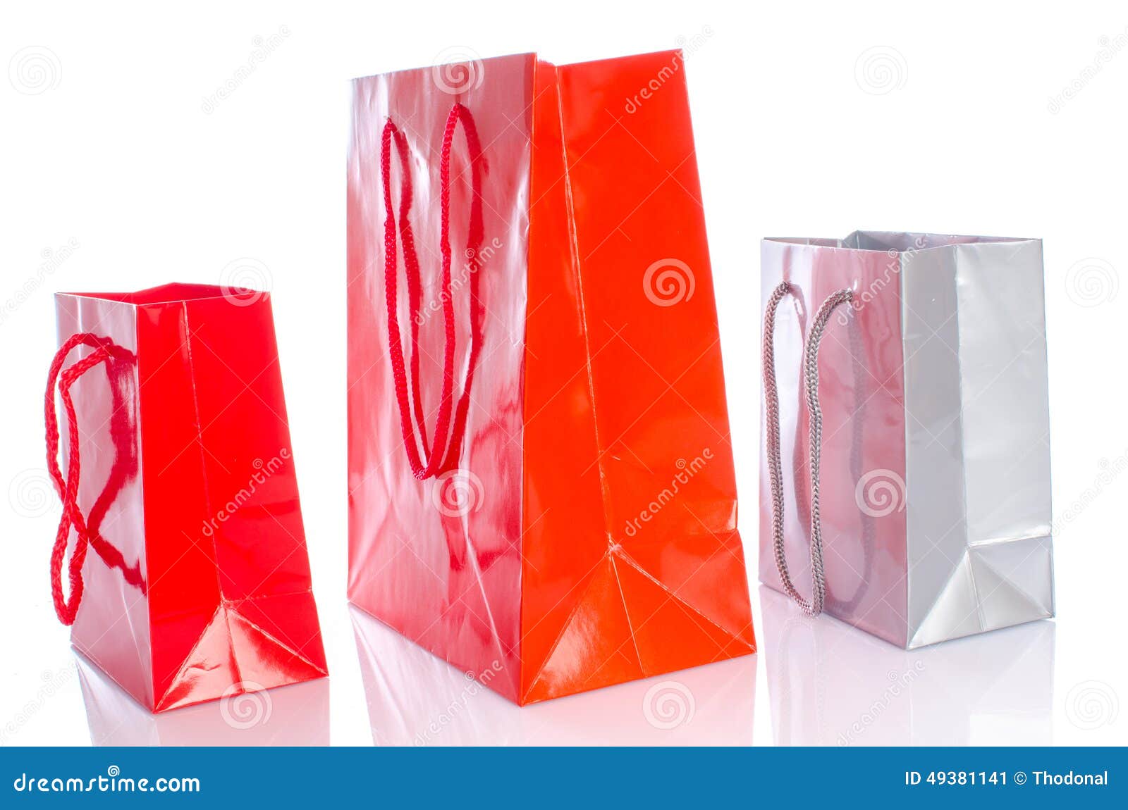 Paper shopping bags stock image. Image of market, bags 49381141
