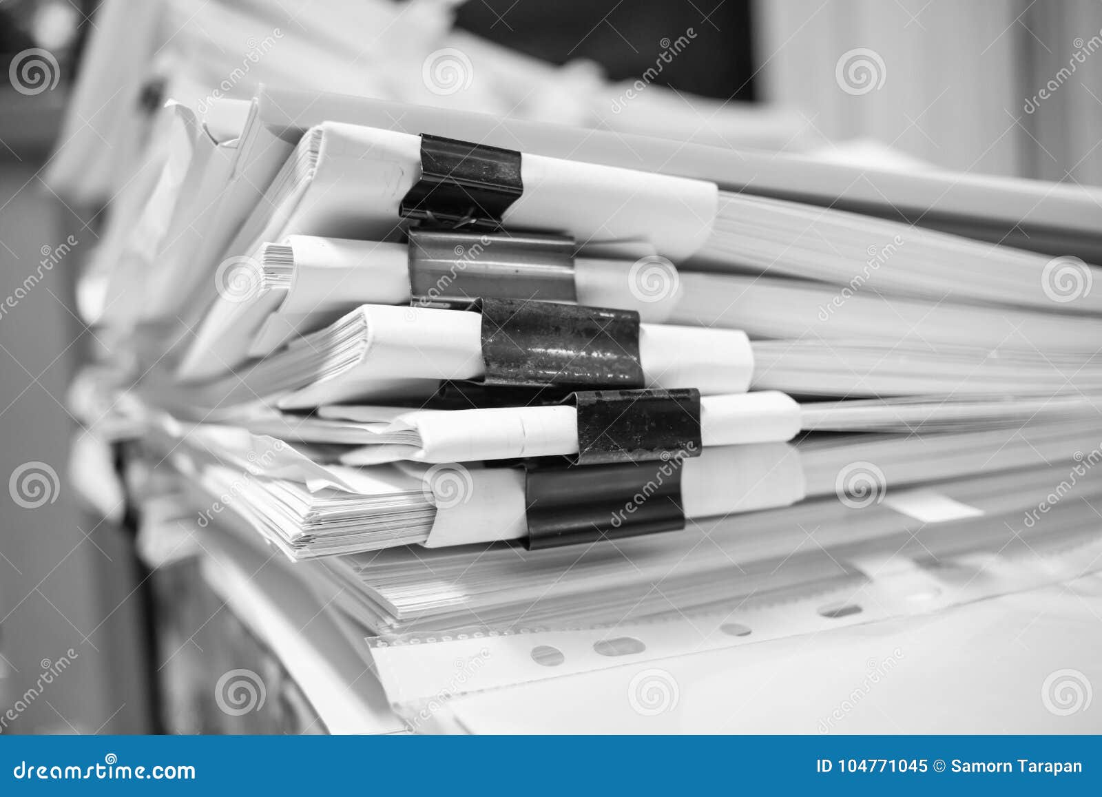 paper stack, pile of unfinished documents on office desk related