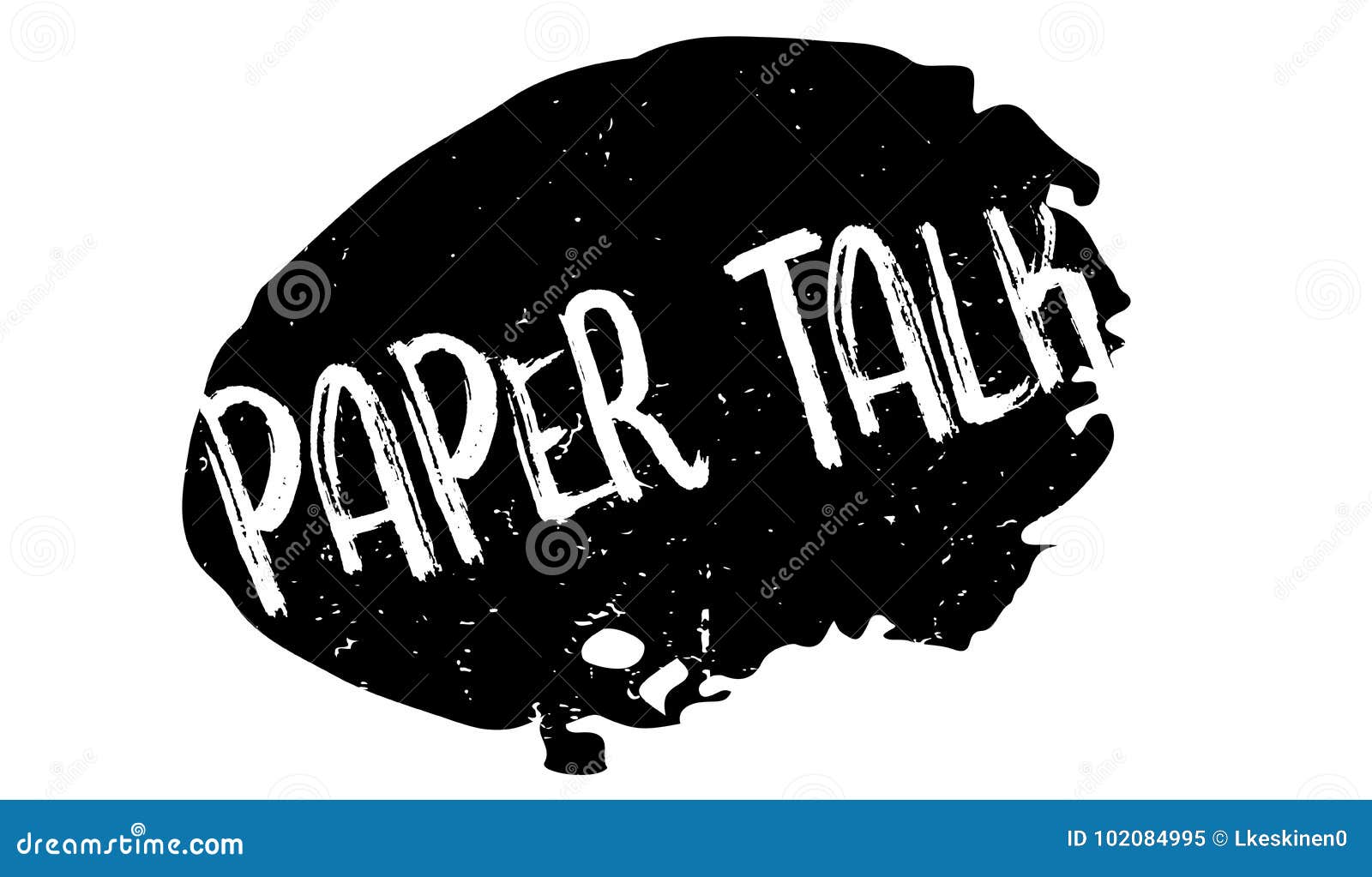 Paper Talk rubber stamp stock vector. Illustration of aged 102084995