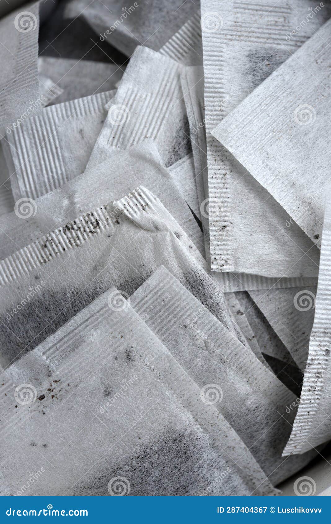 Paper Tea Bags. Dry Tea for Brewing Stock Image Image of healthy