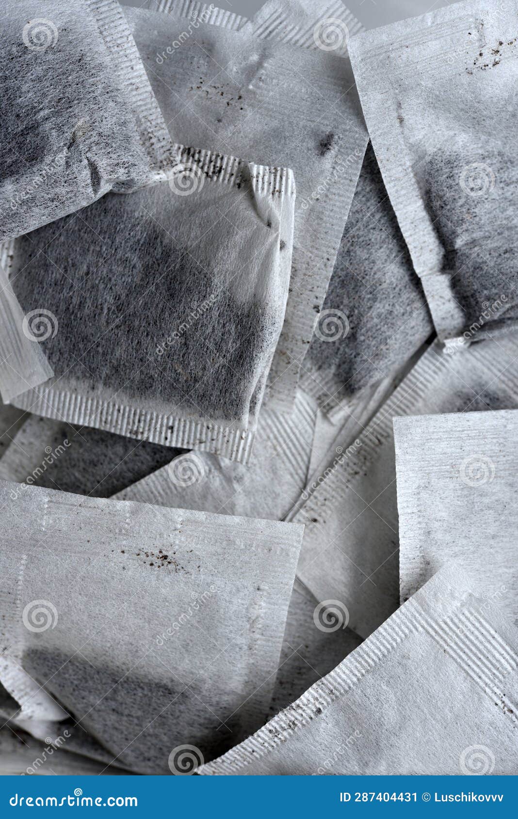 Paper Tea Bags. Dry Tea for Brewing Stock Image Image of package