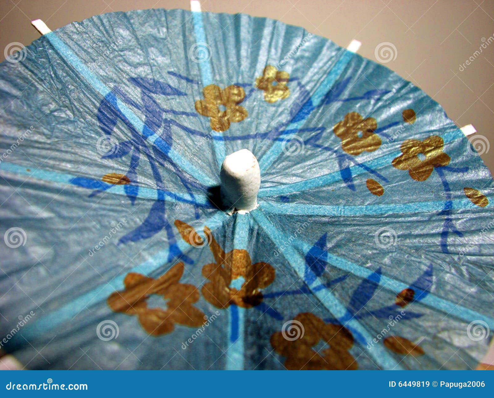 Paper umbrella for drink stock image. Image of cocktail 6449819