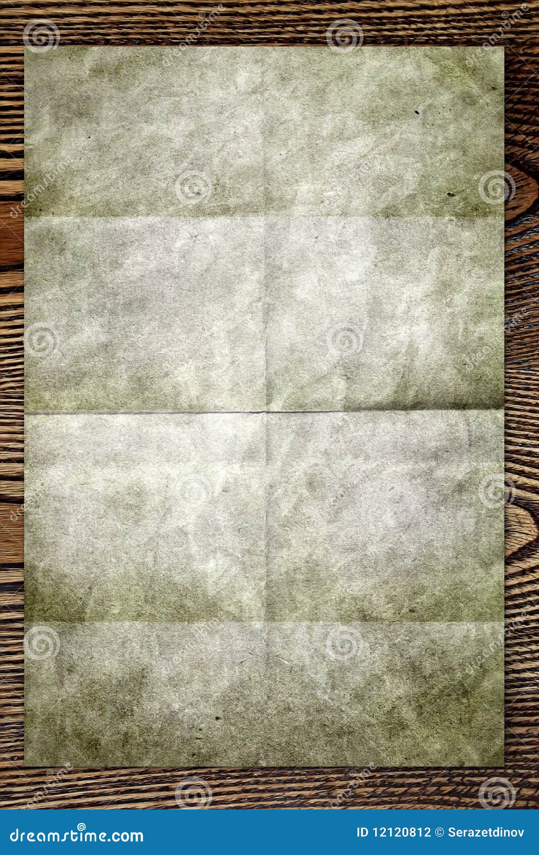 Paper on a Wooden Background Stock Photo Image of full, close 12120812