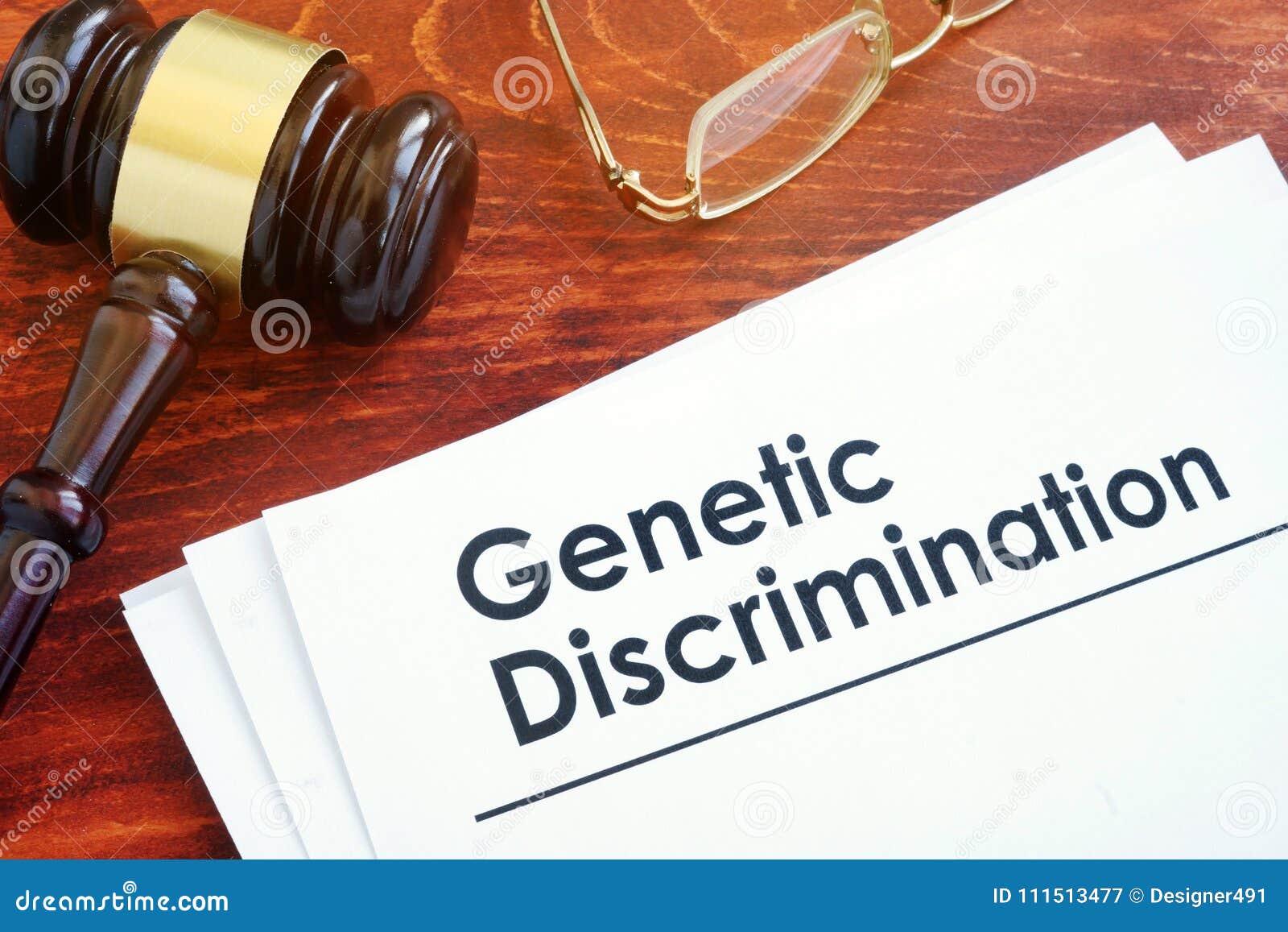 papers about genetic discrimination.