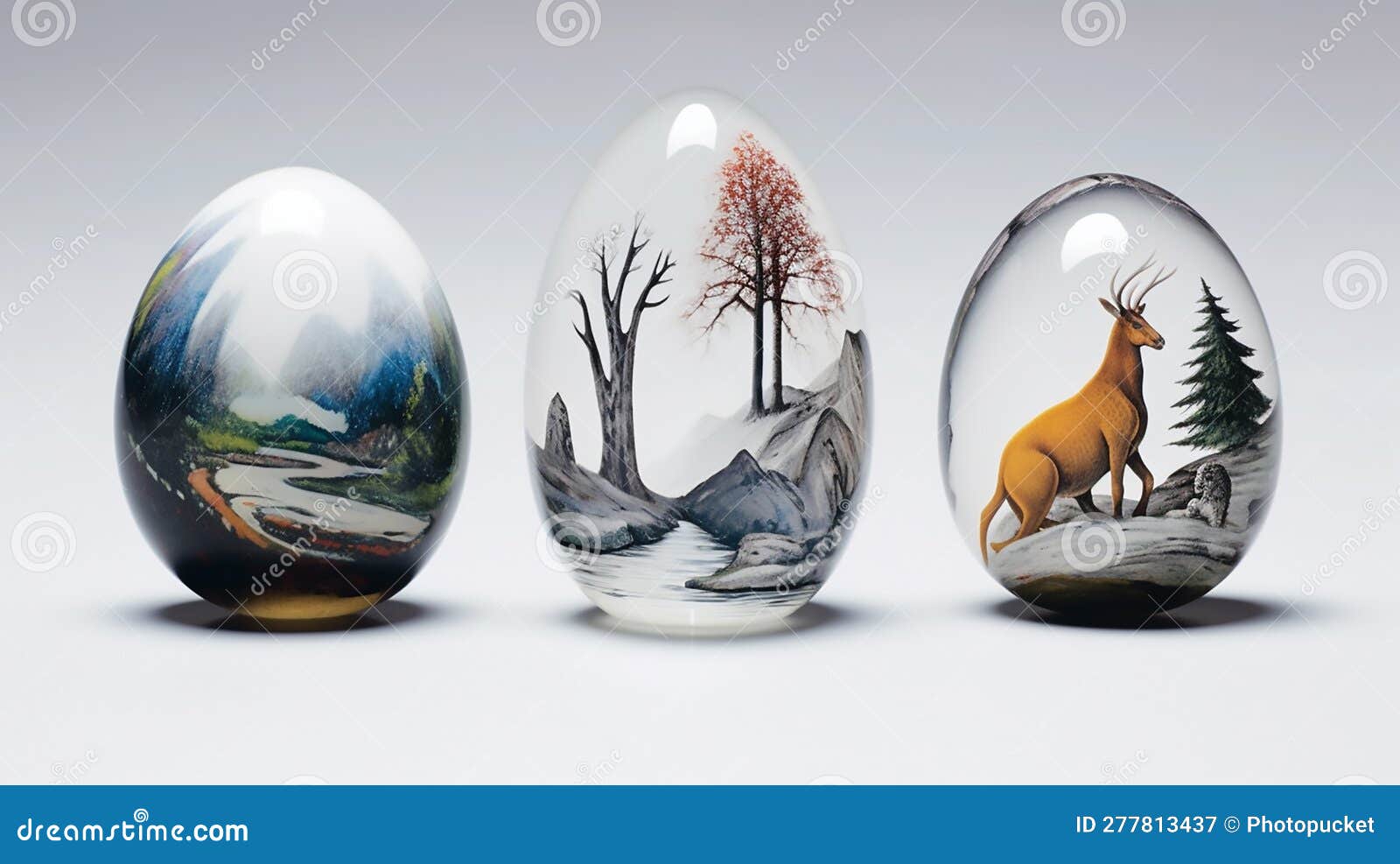 Unique Paperweight Stone With Intricate Designs Stock Photo ...