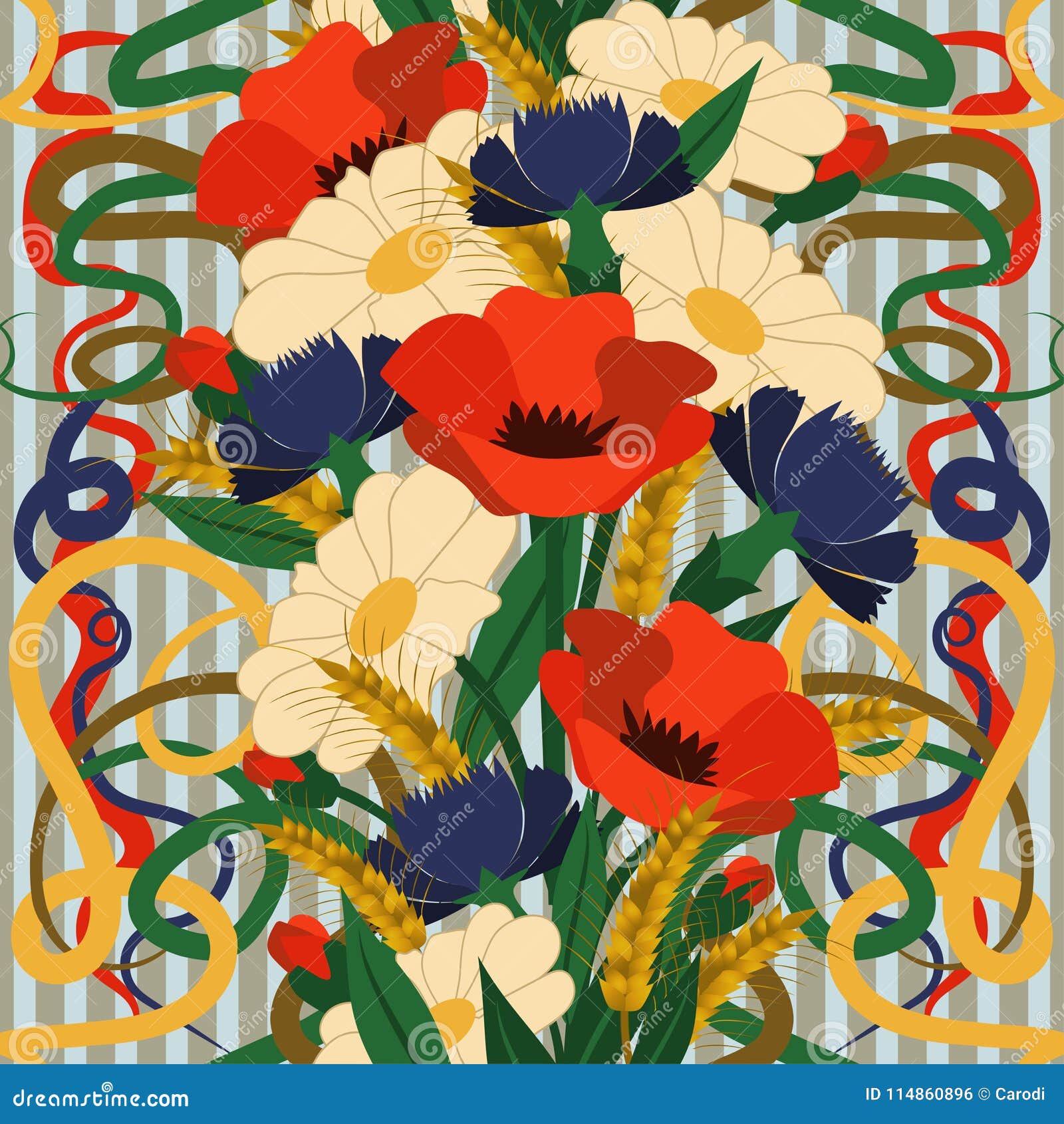 Téléchargement gratuit Images Papier Peint Floral Sans Couture Dans Le Style D Art Nouveau actualisé salutations