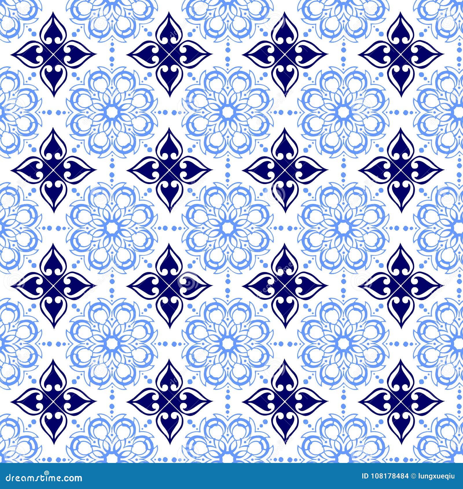 Téléchargement gratuit Images Papier Peint Sans Couture Bleu De Texture De Modele Bel De Vintage le plus cool par