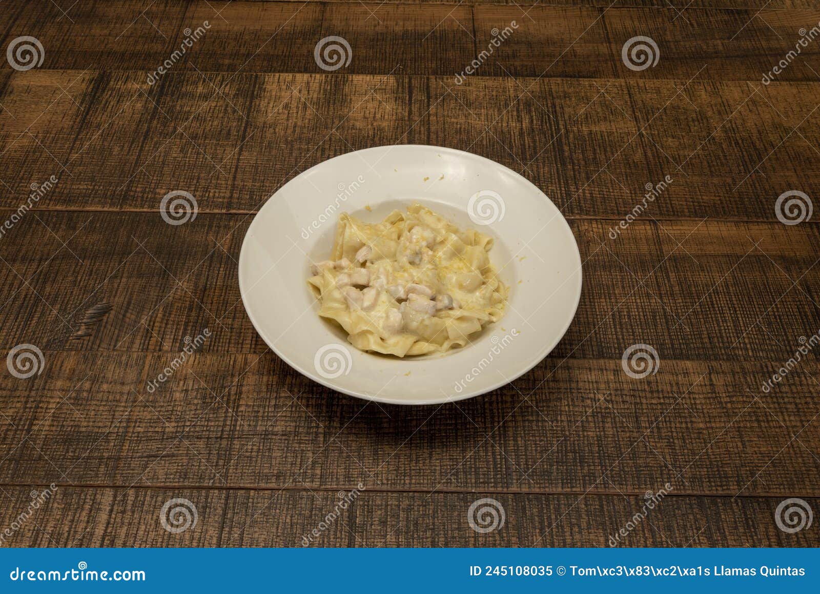 pappardelle is a kind of wide fettuccine. the name derives from the