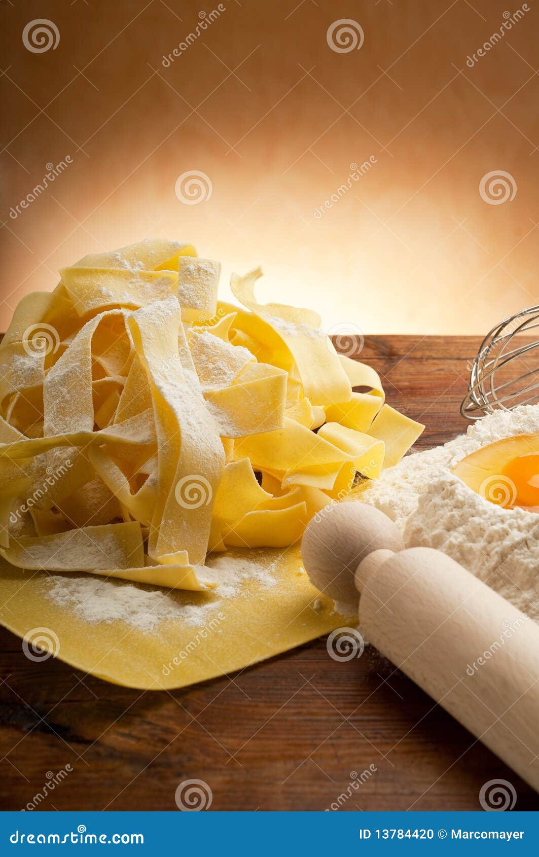Pappardelle pasta homemade stock photo. Image of lasagna 13784420