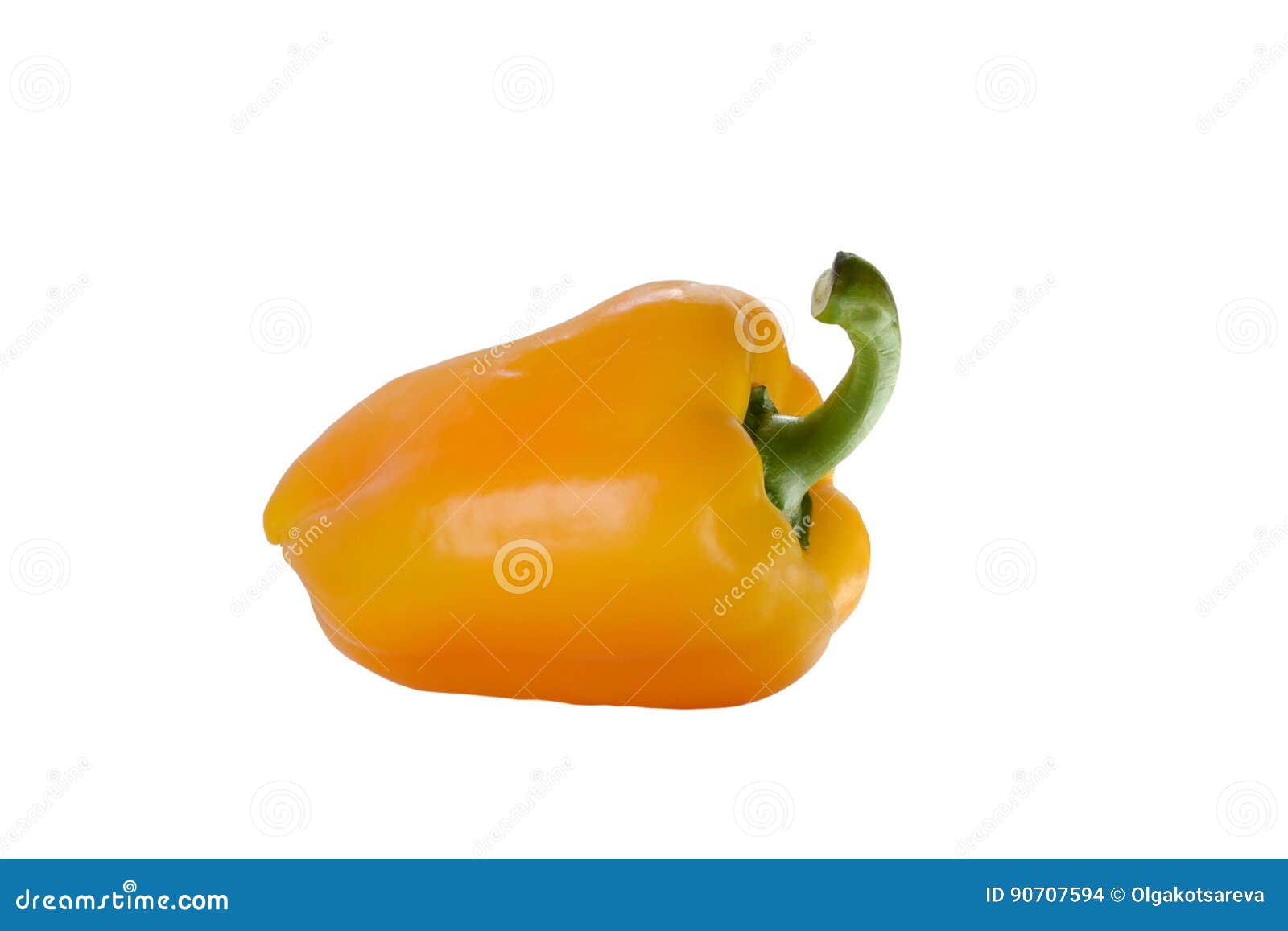 Paprika, bell pepper stock photo. Image of paprika, isolated 90707594