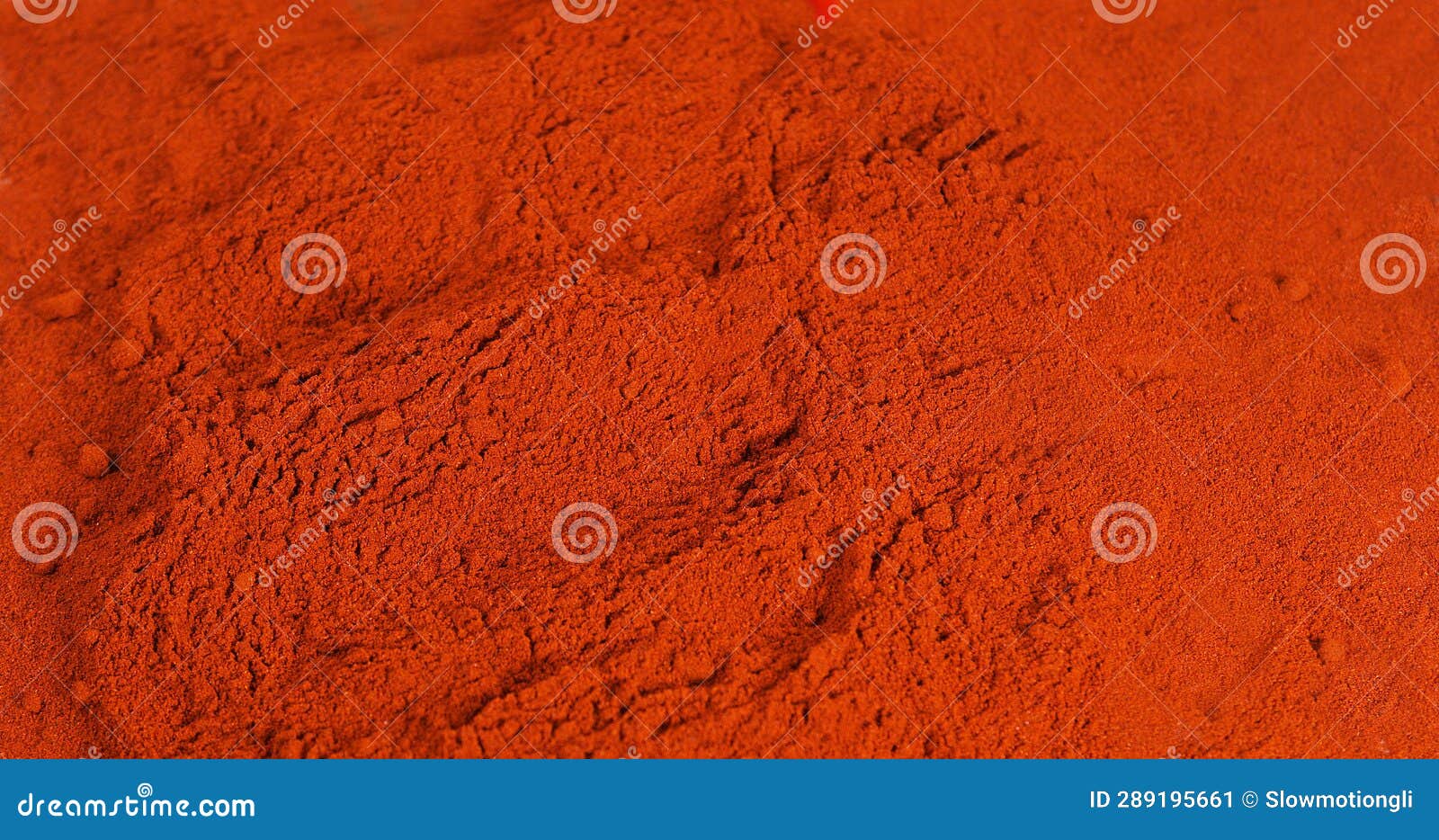 Paprika, Capsicum Annuum, Falling on Paprika Powder Stock Image Image