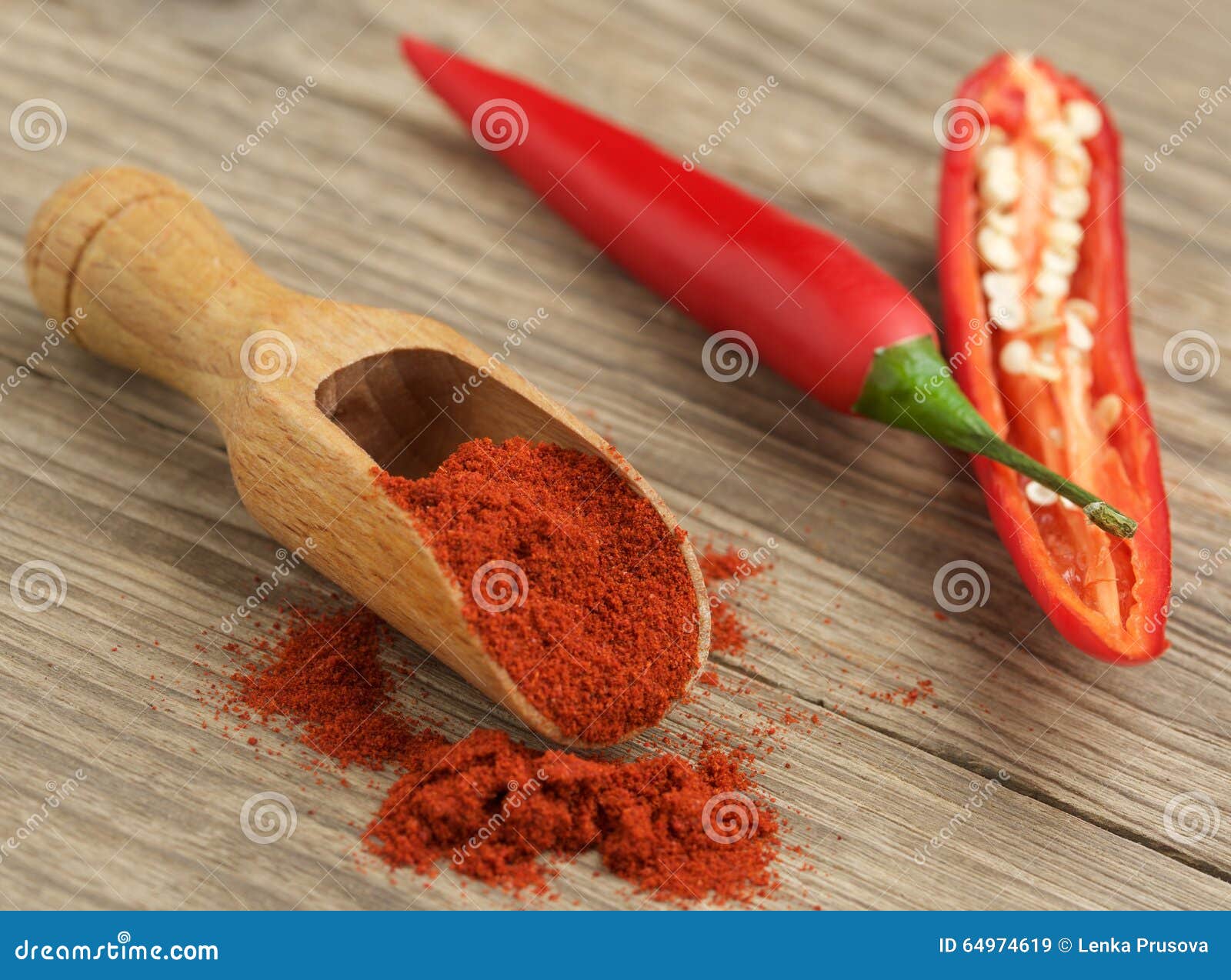 Paprika Del Rojo De La Especia Imagen de archivo Imagen de rojo