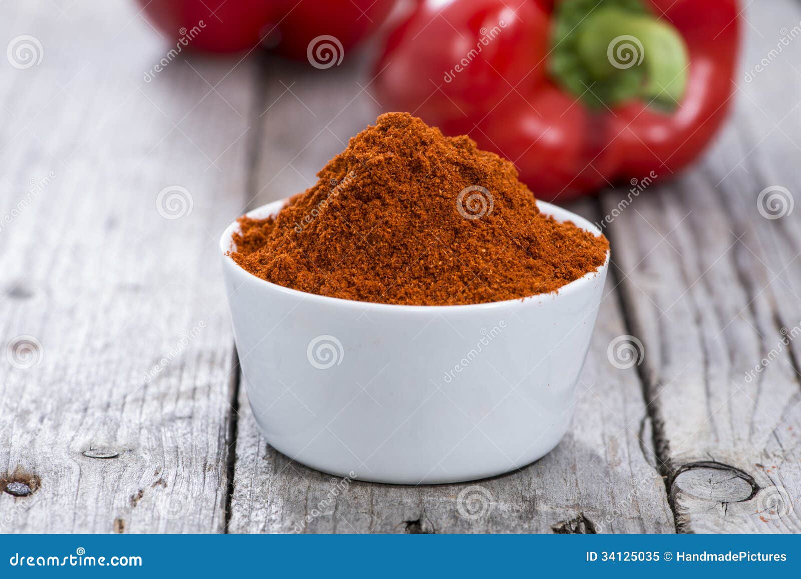 Paprika Powder stock image. Image of healthy, cooking 34125035