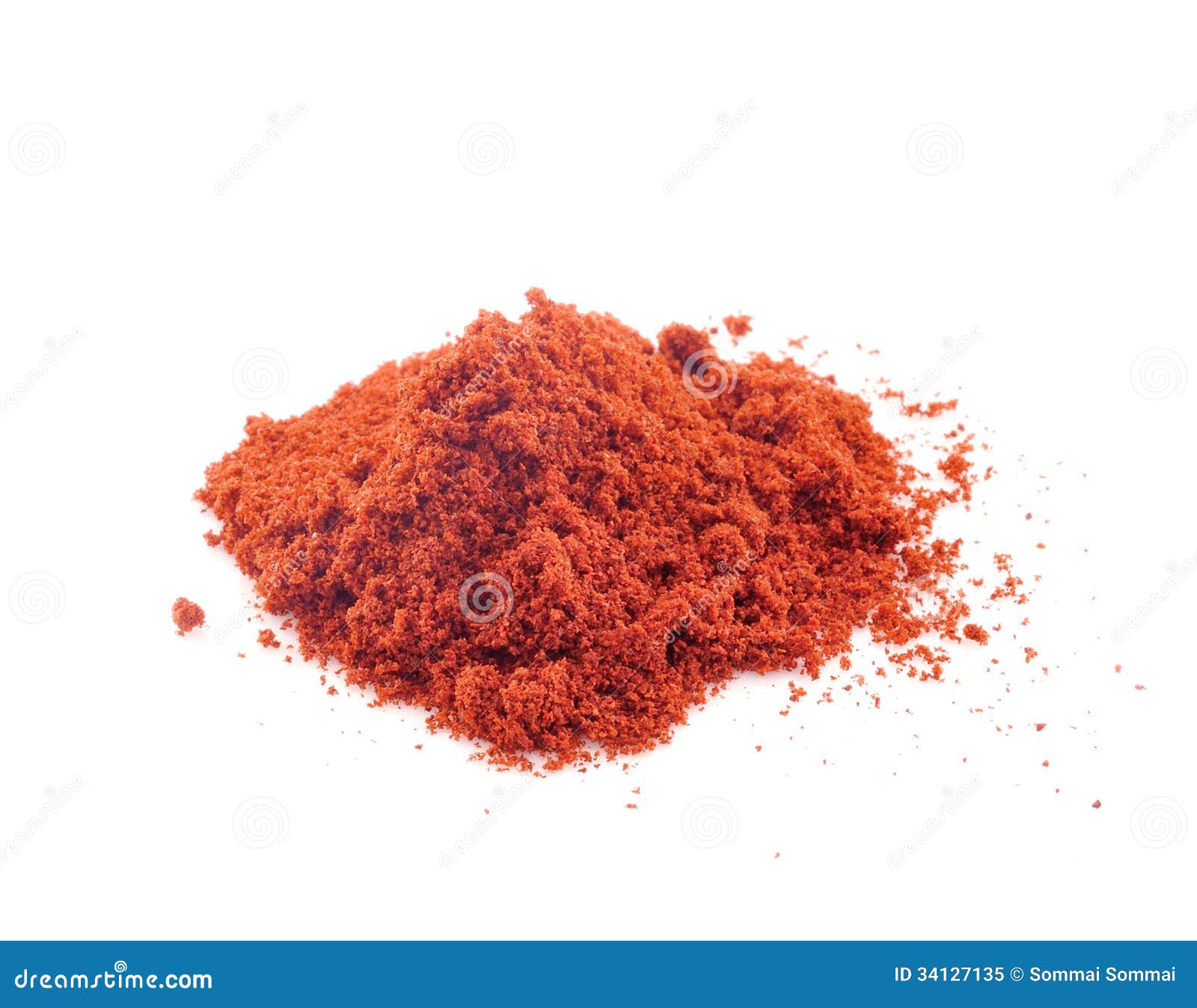 Paprika powder stock image. Image of spice, aroma, chili 34127135