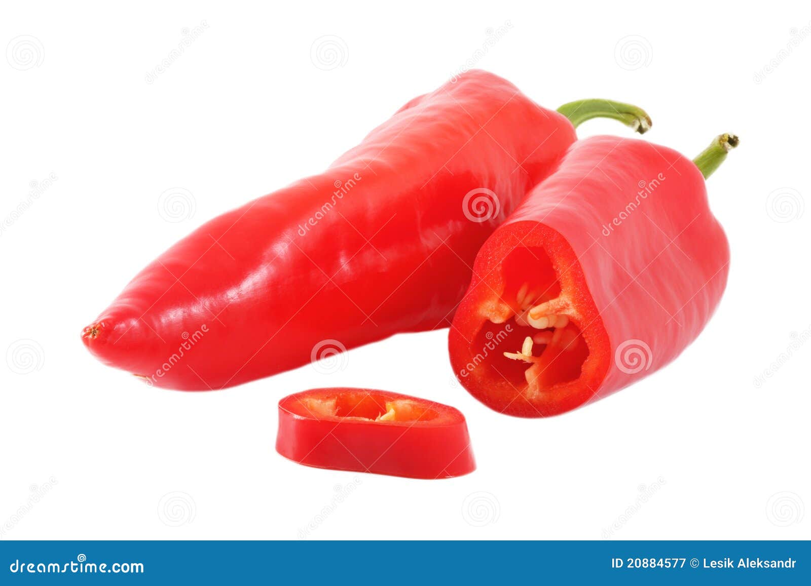 Paprikas rouges image stock. Image du culture, nature 20884577