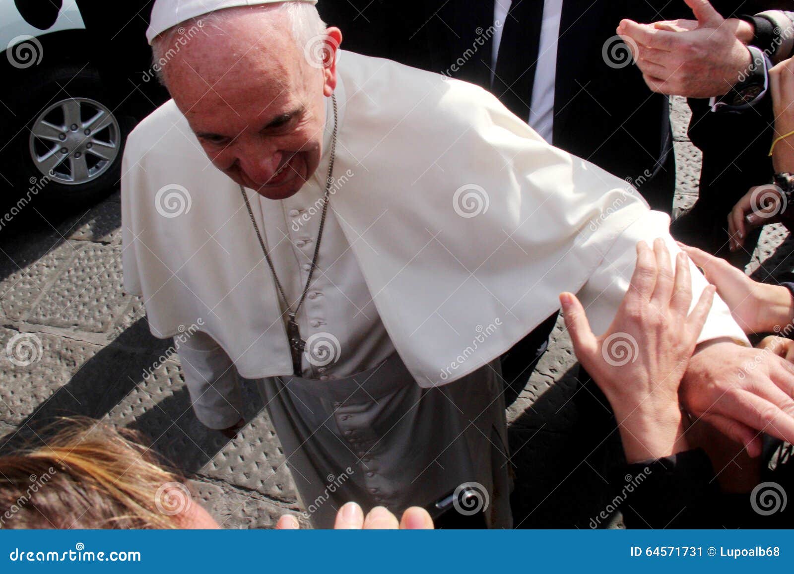 Bilder von Papst Bergoglio Francesco in Florenz