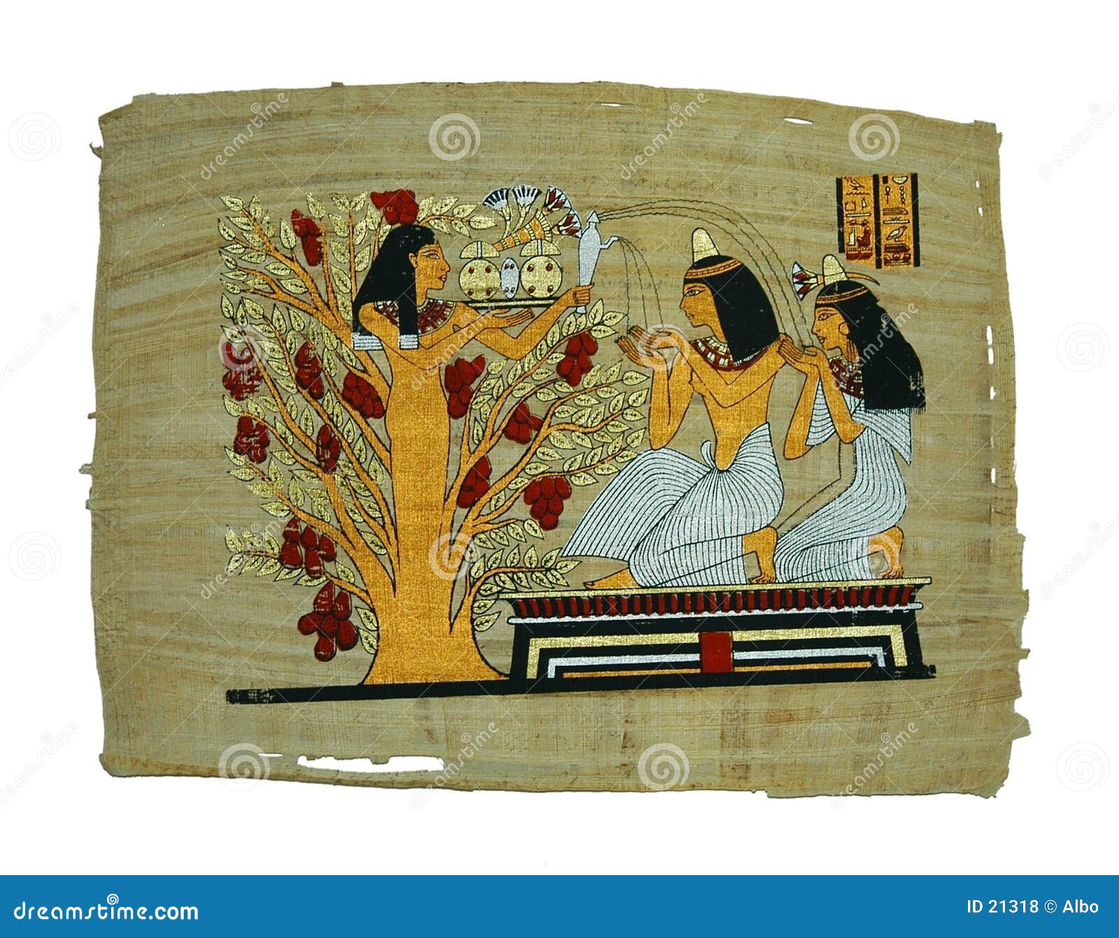 papyrus painting