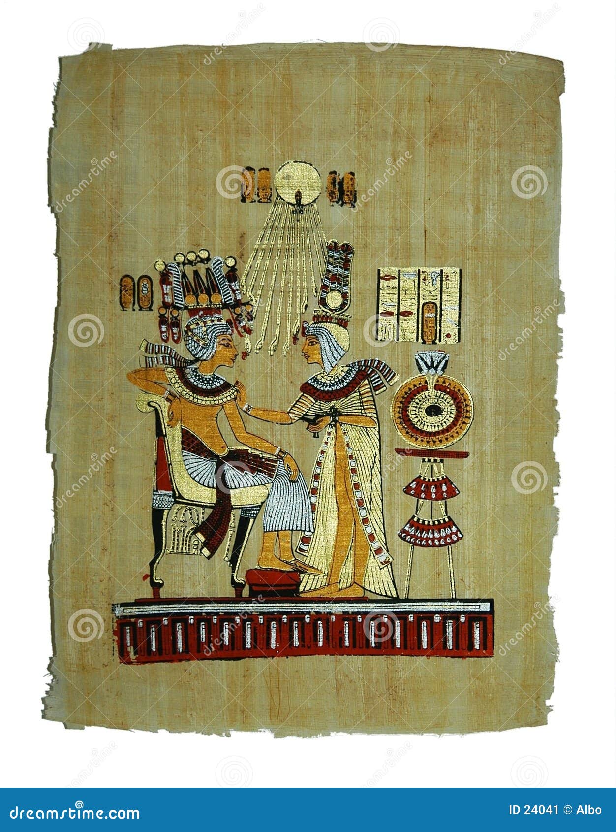 papyrus painting