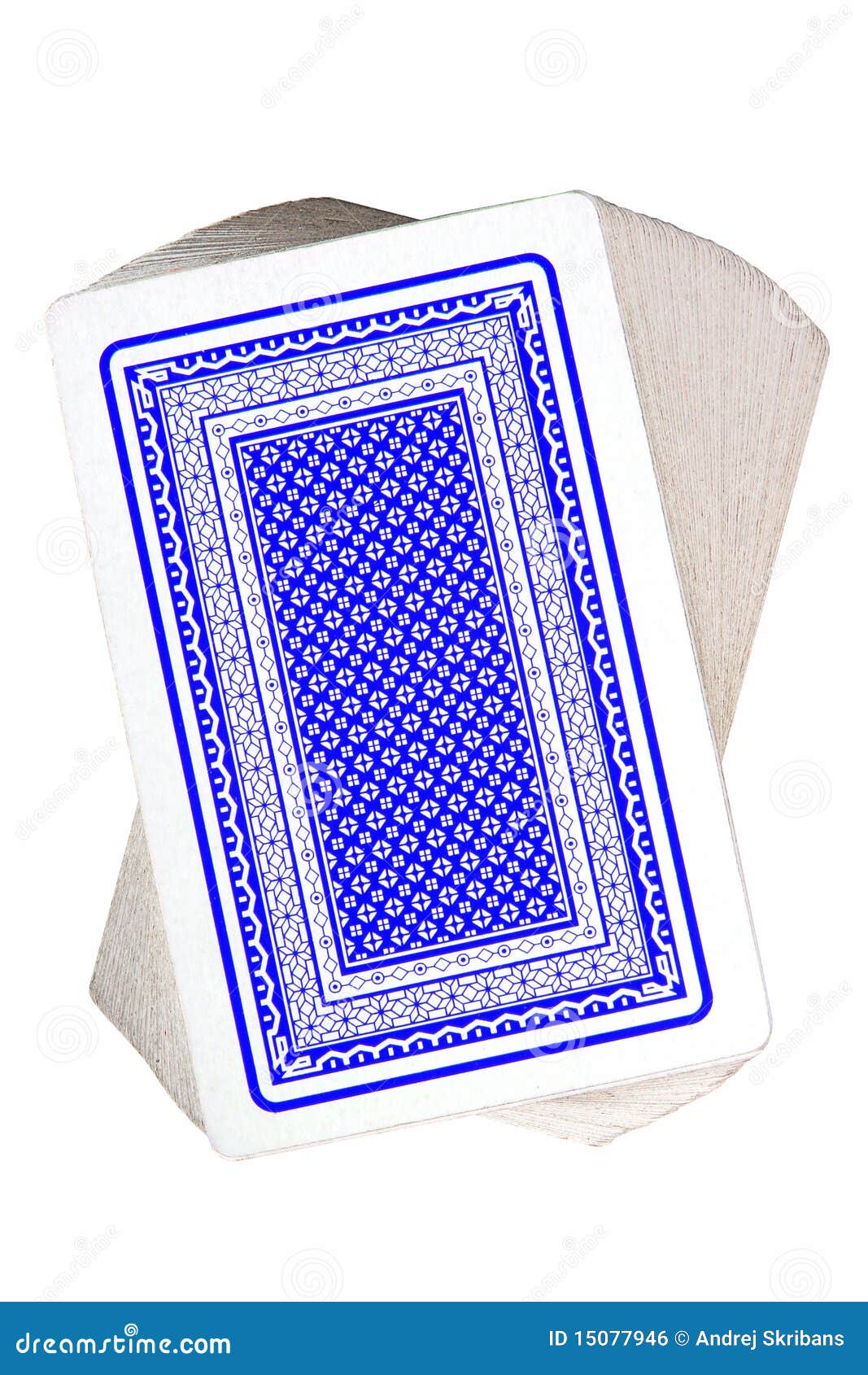 Paquet des cartes de jeu photo stock. Image du emballage 15077946