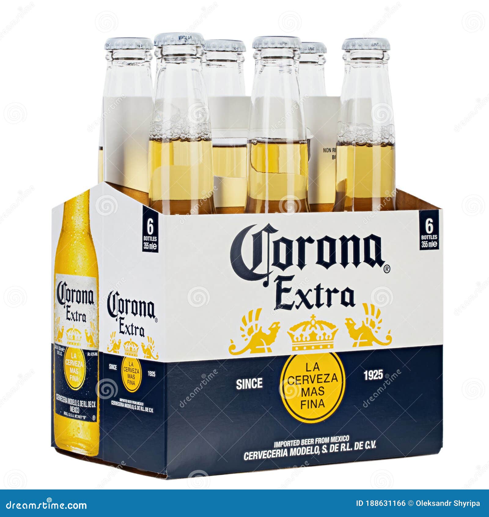 Fácil de leer acortar Tía 6 Paquetes De Corona Extra Beer View. Corona Es La Cerveza Importada Más  Popular En Estados Unidos. Archivo Contiene Recorte Foto editorial - Imagen  de original, etiqueta: 188631166