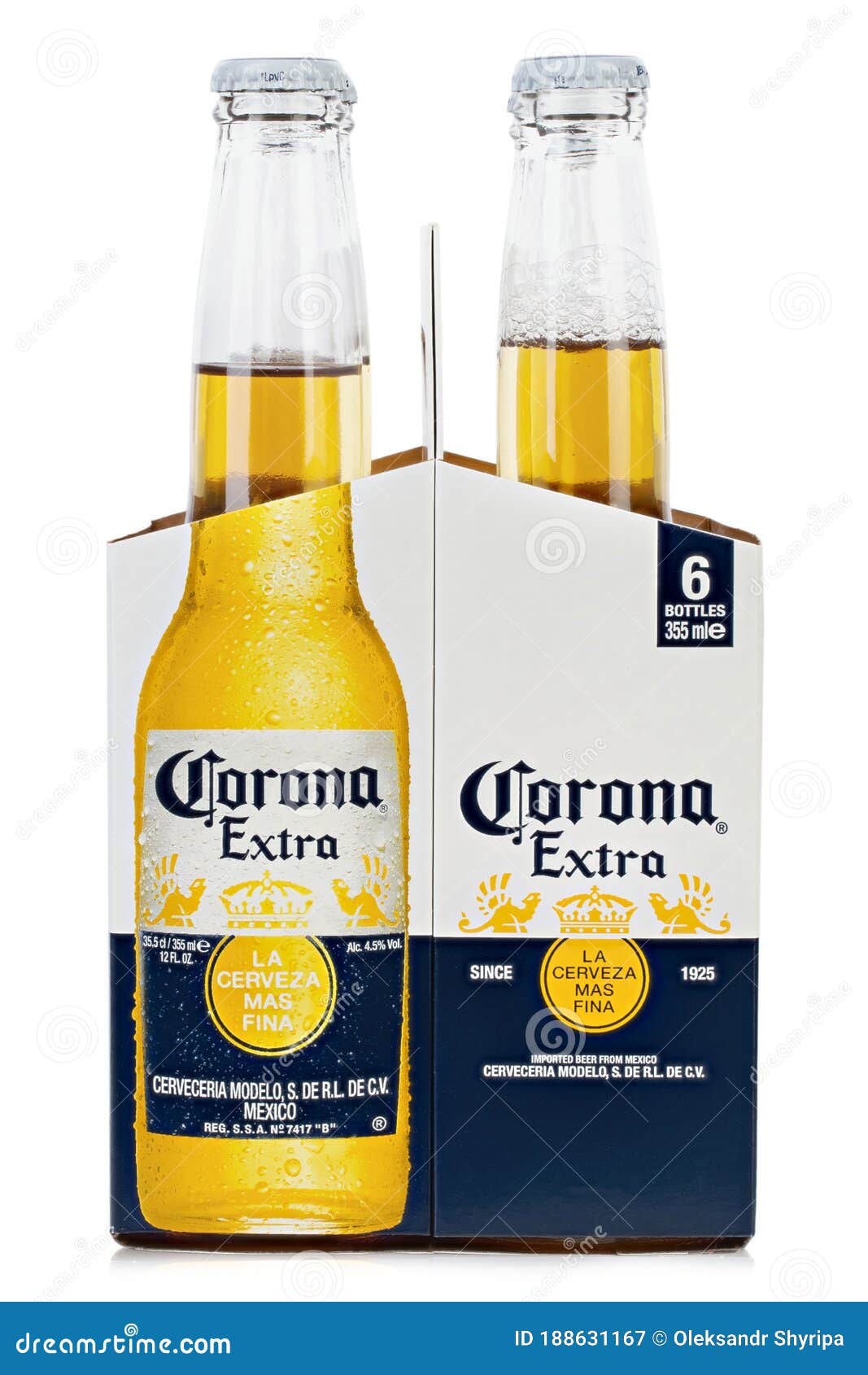 O patrocinador explorar 6 Paquetes De Corona Extra Beer View. Corona Es La Cerveza Importada Más  Popular En Estados Unidos. Archivo Contiene Recorte Fotografía editorial -  Imagen de fondo, primer: 188631167