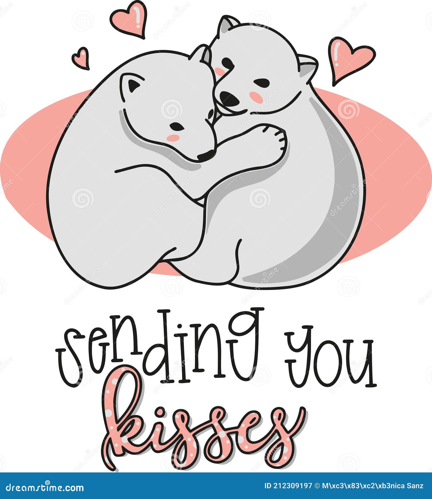 Par De Osos Polares Enamorados. Escrito Con Cartas Enviándote Besos. Tarjeta De San Valentín. Pareja De Animales. Pareja Feliz. Ve Stock de ilustración - Ilustración de fondo, bebé: 212309197 Par De Osos Polares Enamorados. Escrito Con Cartas Enviándote Besos. Tarjeta De San Valentín. Pareja De Animales. Pareja Feliz. Ve Stock de ilustración - Ilustración de fondo, bebé: 212309197