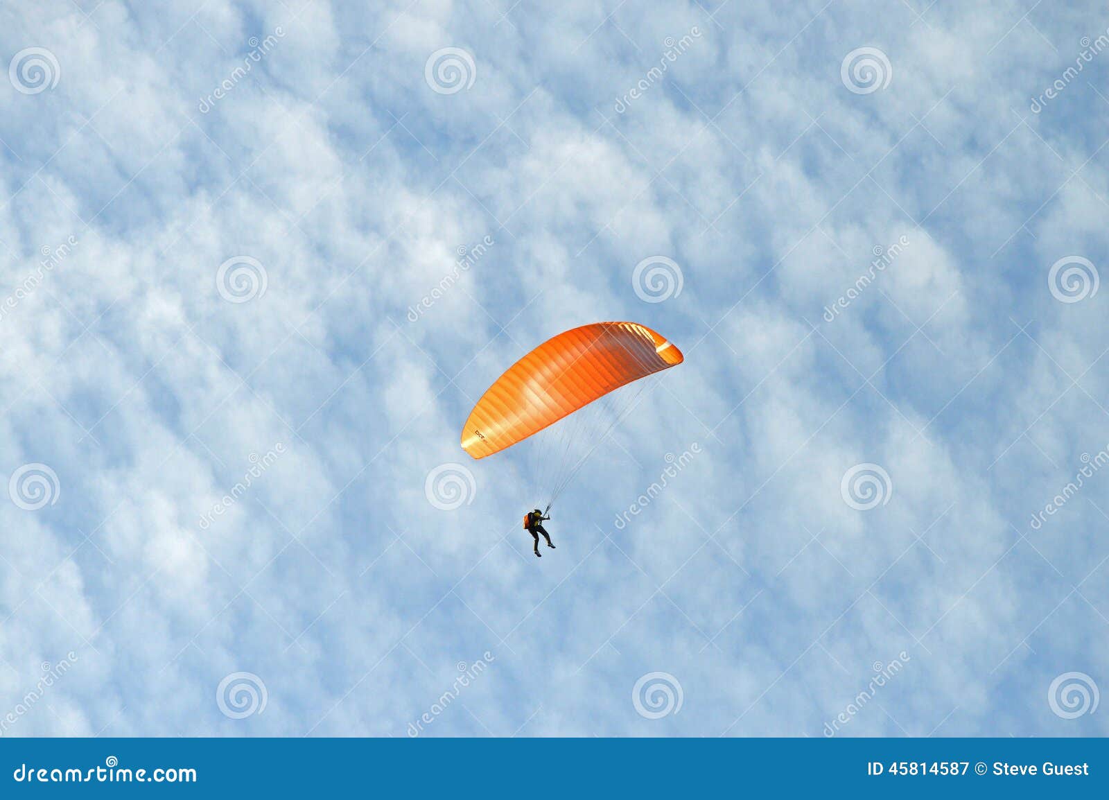 Paraglider Parachute Dangerous Sports Editorial Photography Image of