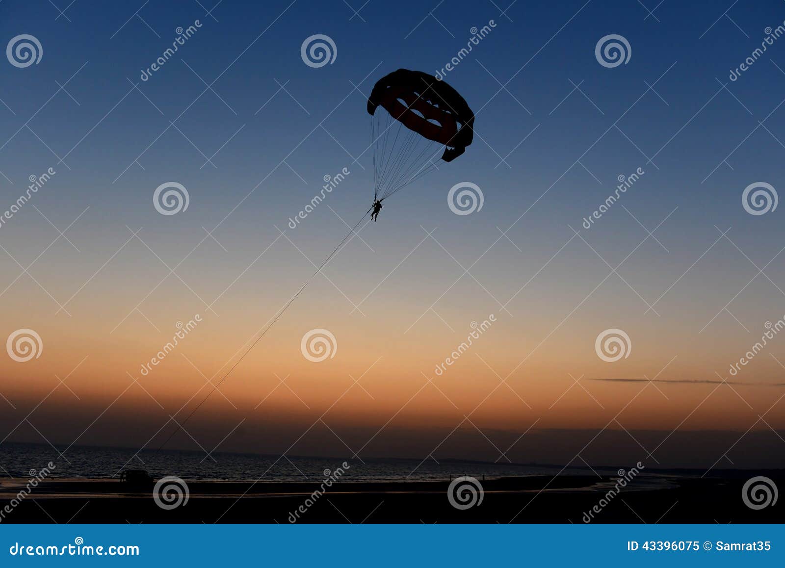 Para-Glider stock image. Image of enjoying, india, tour - 43396075