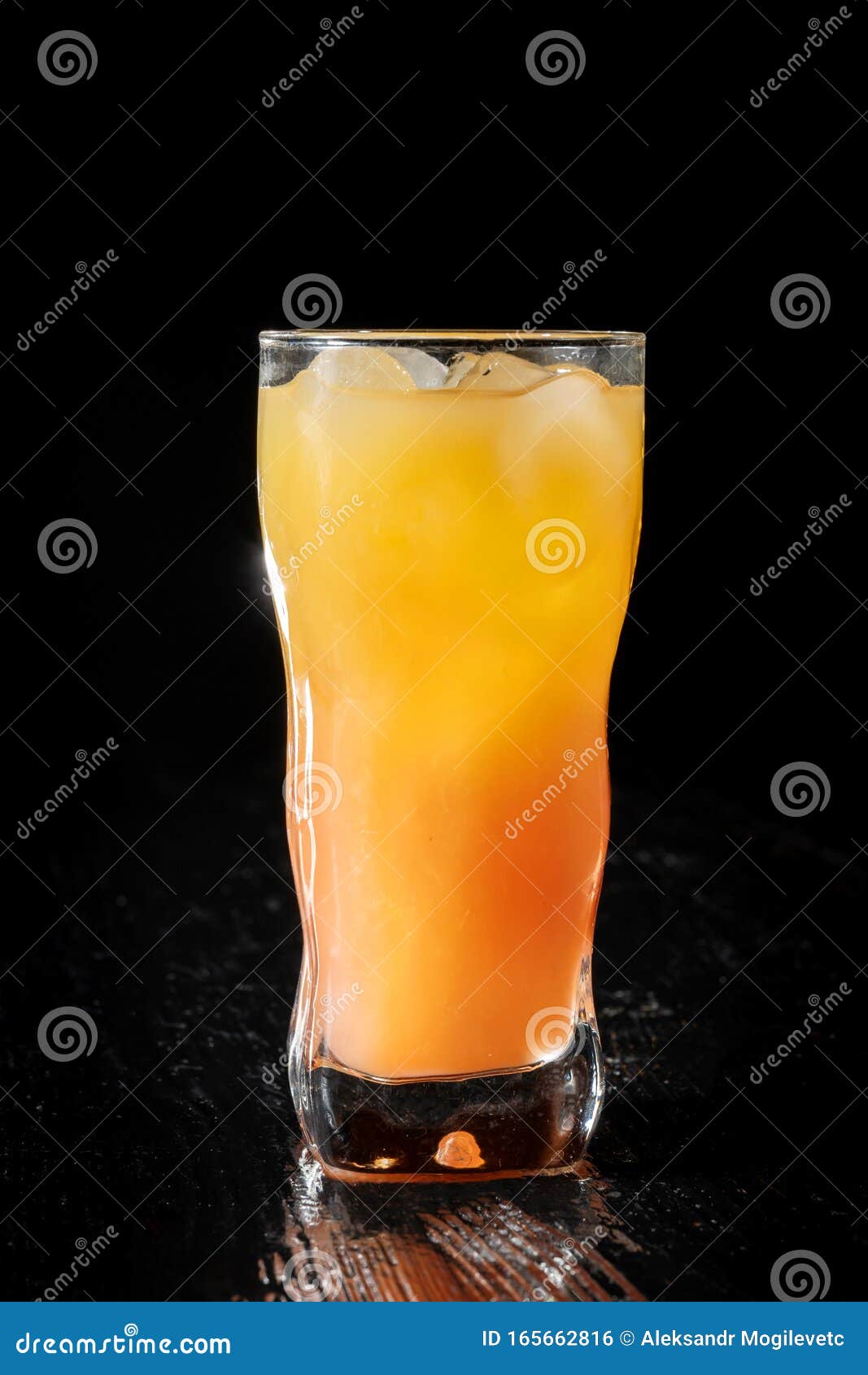 Gin et jus d'orange