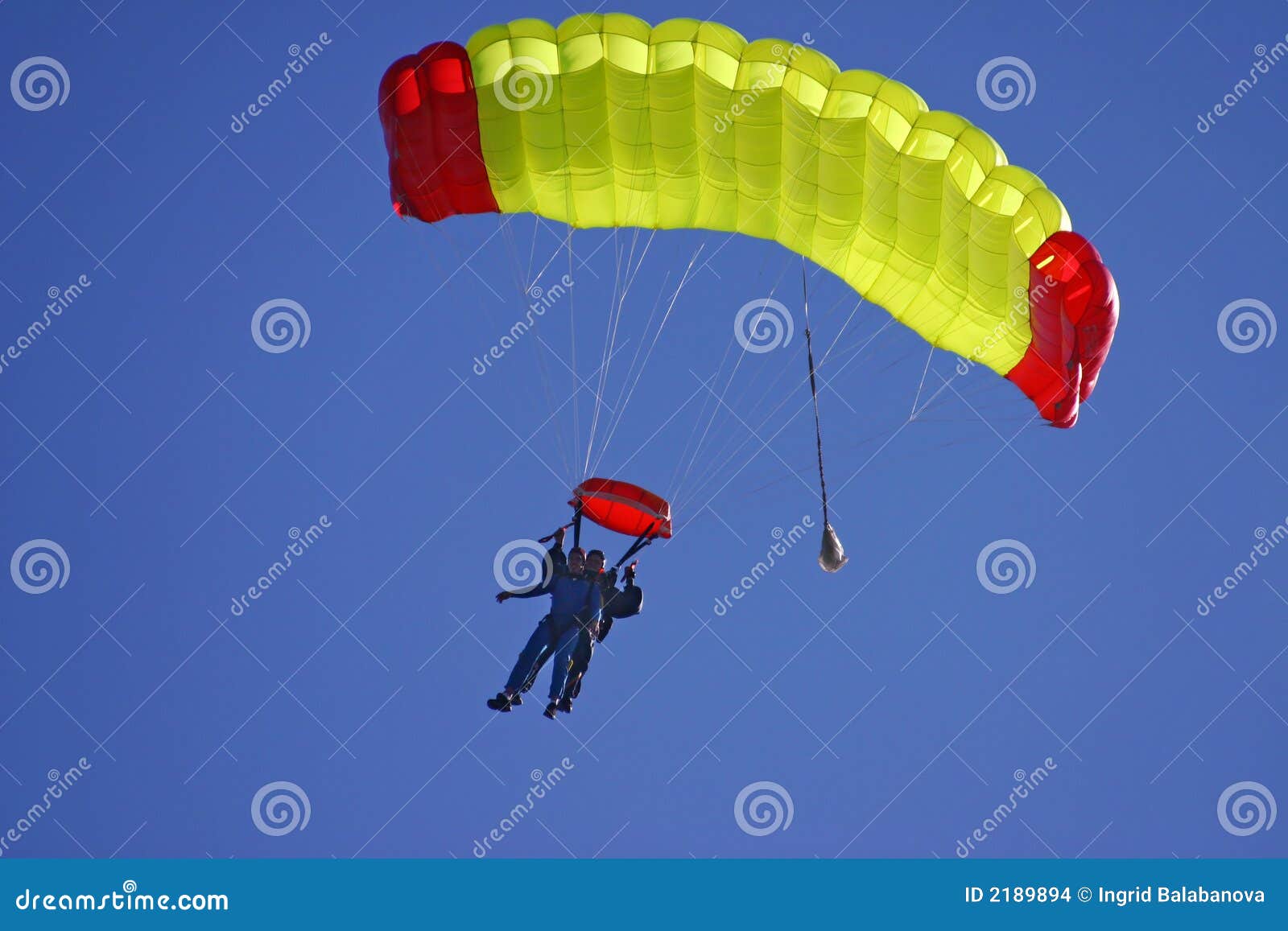 paragliding duo