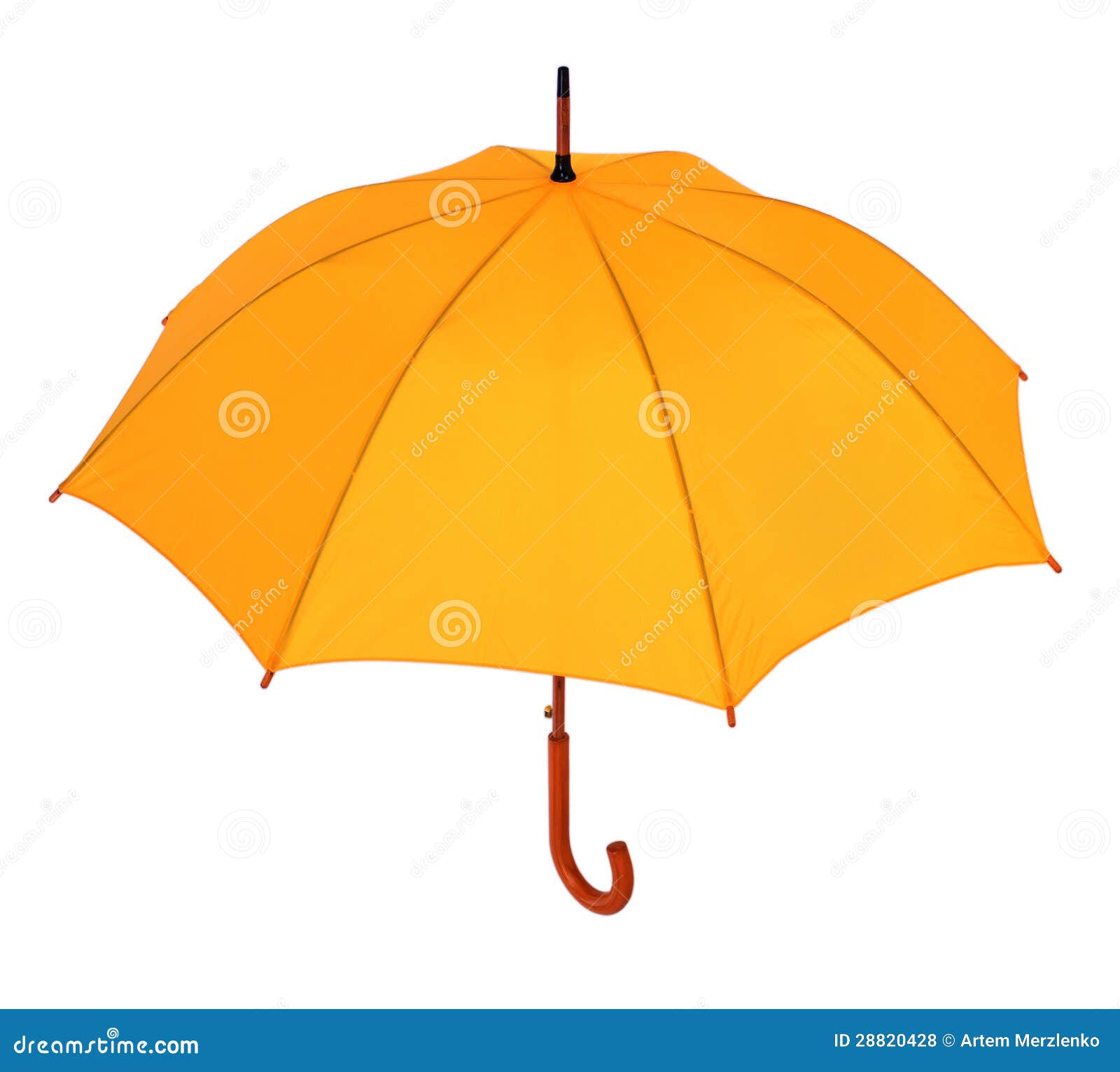 Paraguas Amarillo En Fondo Blanco Foto de archivo - Imagen de protector, brillante: 28820428