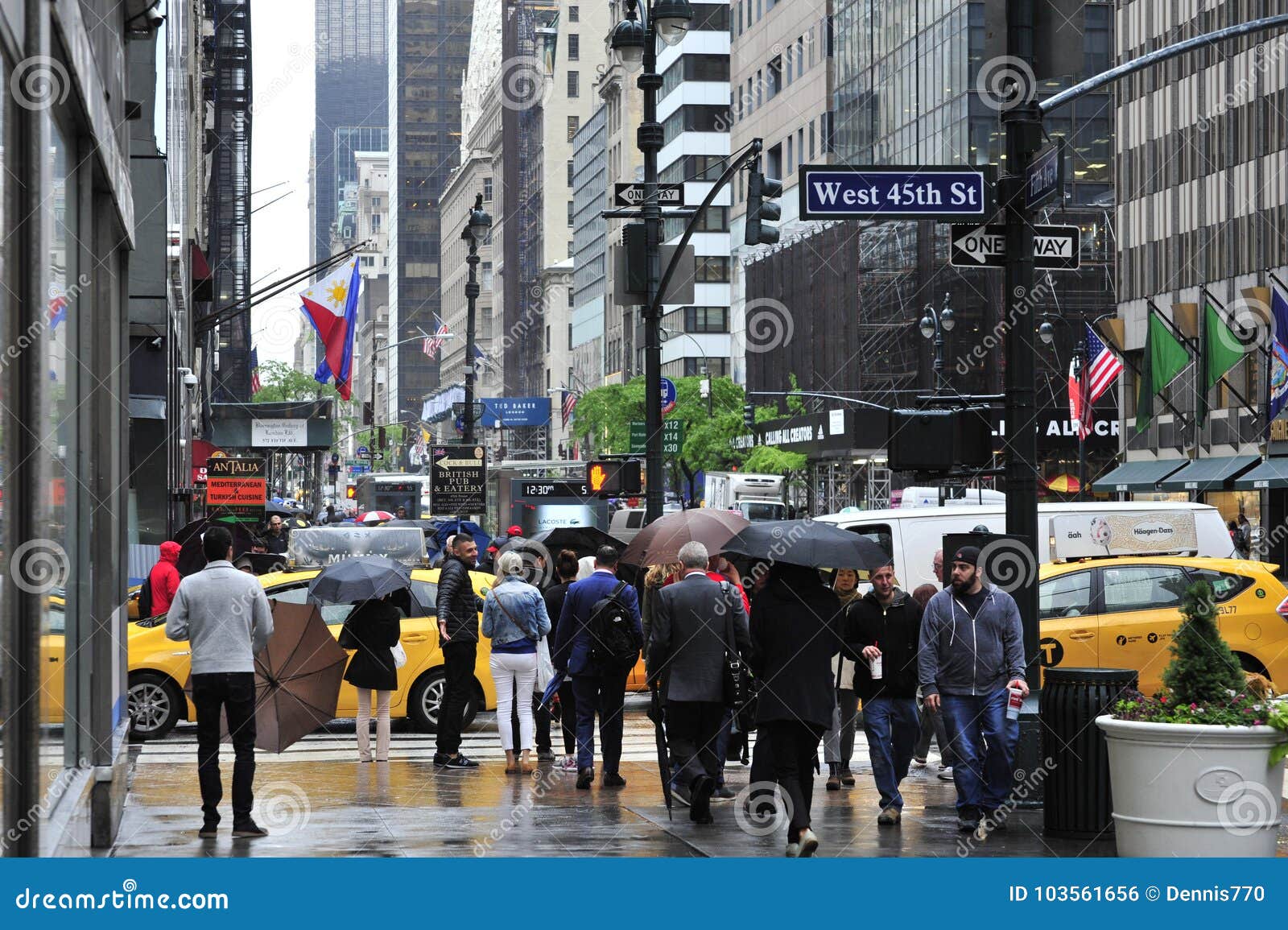 Paraguas en Nueva York de nuevo - 103561656