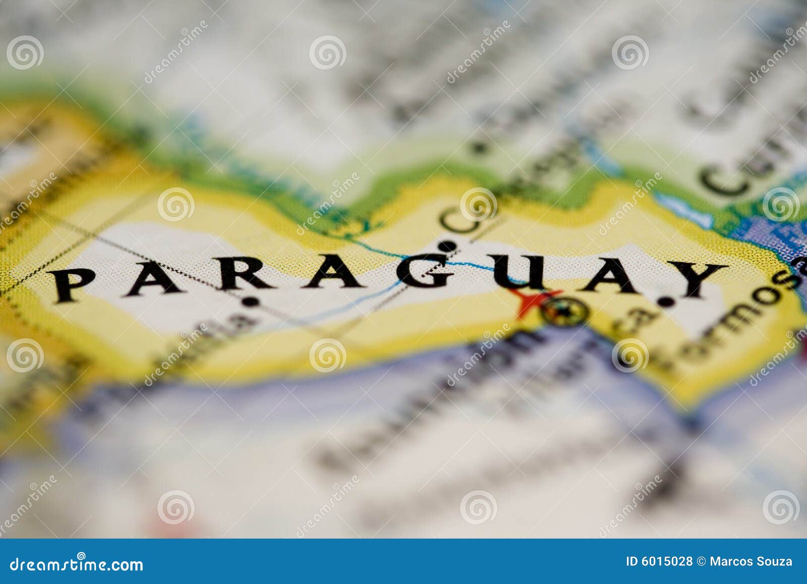 paraguay map