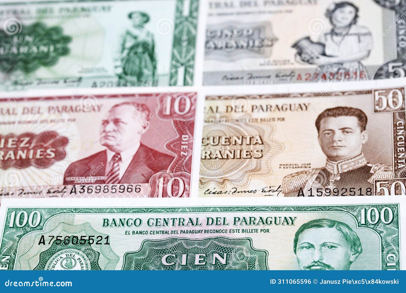 Paraguayan Guarani a Business Background Stock Photo - Image of finance,  business: 311065596