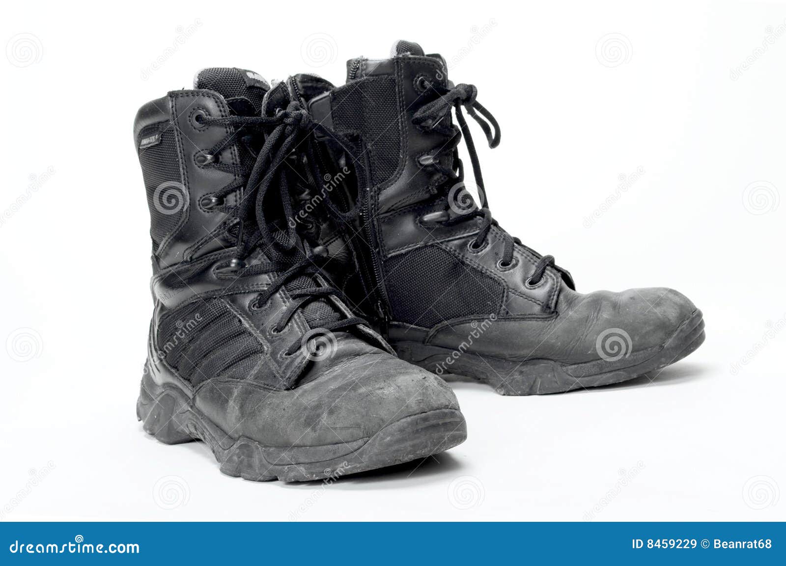 Paramedic EMS boots stock image. Image of boots, side - 8459229