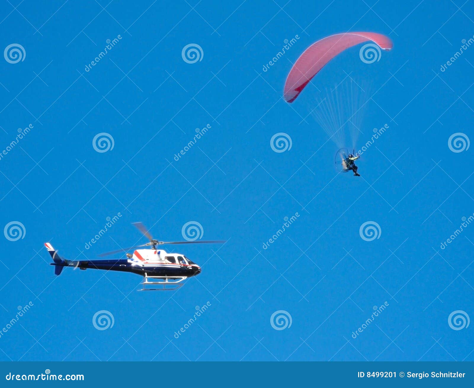 parapente pursuit