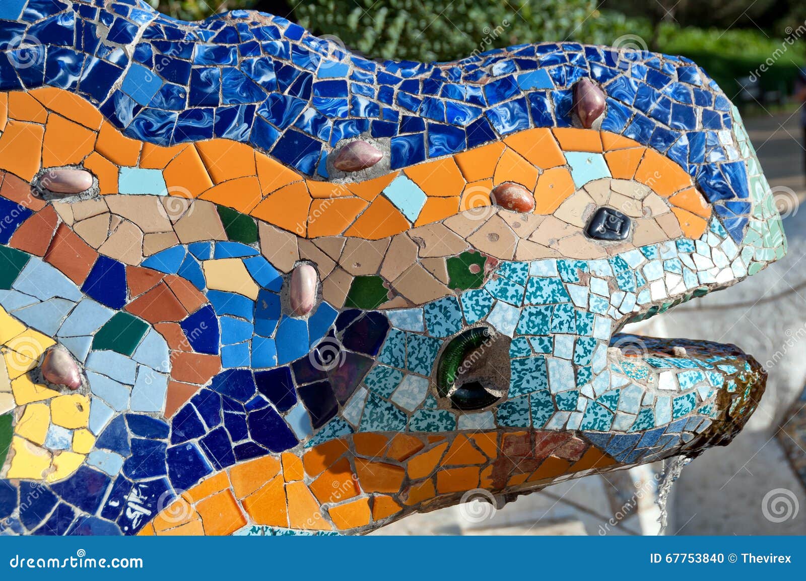 parc guell, barcelona