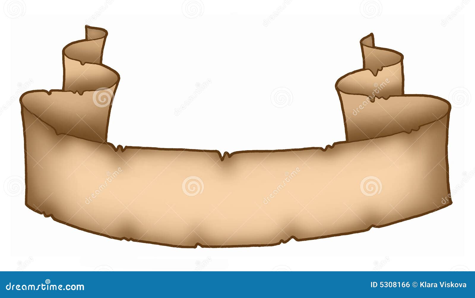 Parchment Banner Stock Photo 28513062