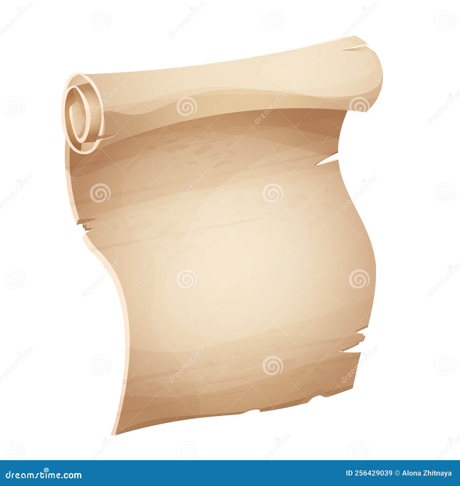 Photo of Old Parchment Paper Letter Background