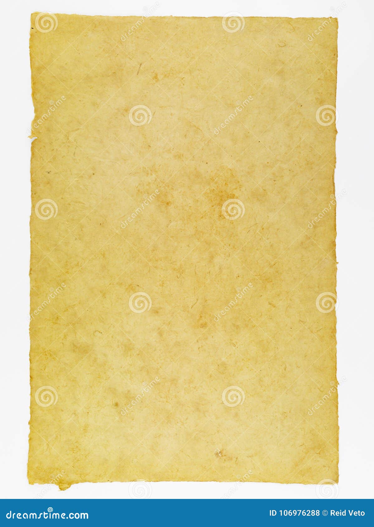 Parchment Paper With Writing Instrument And Room For Written