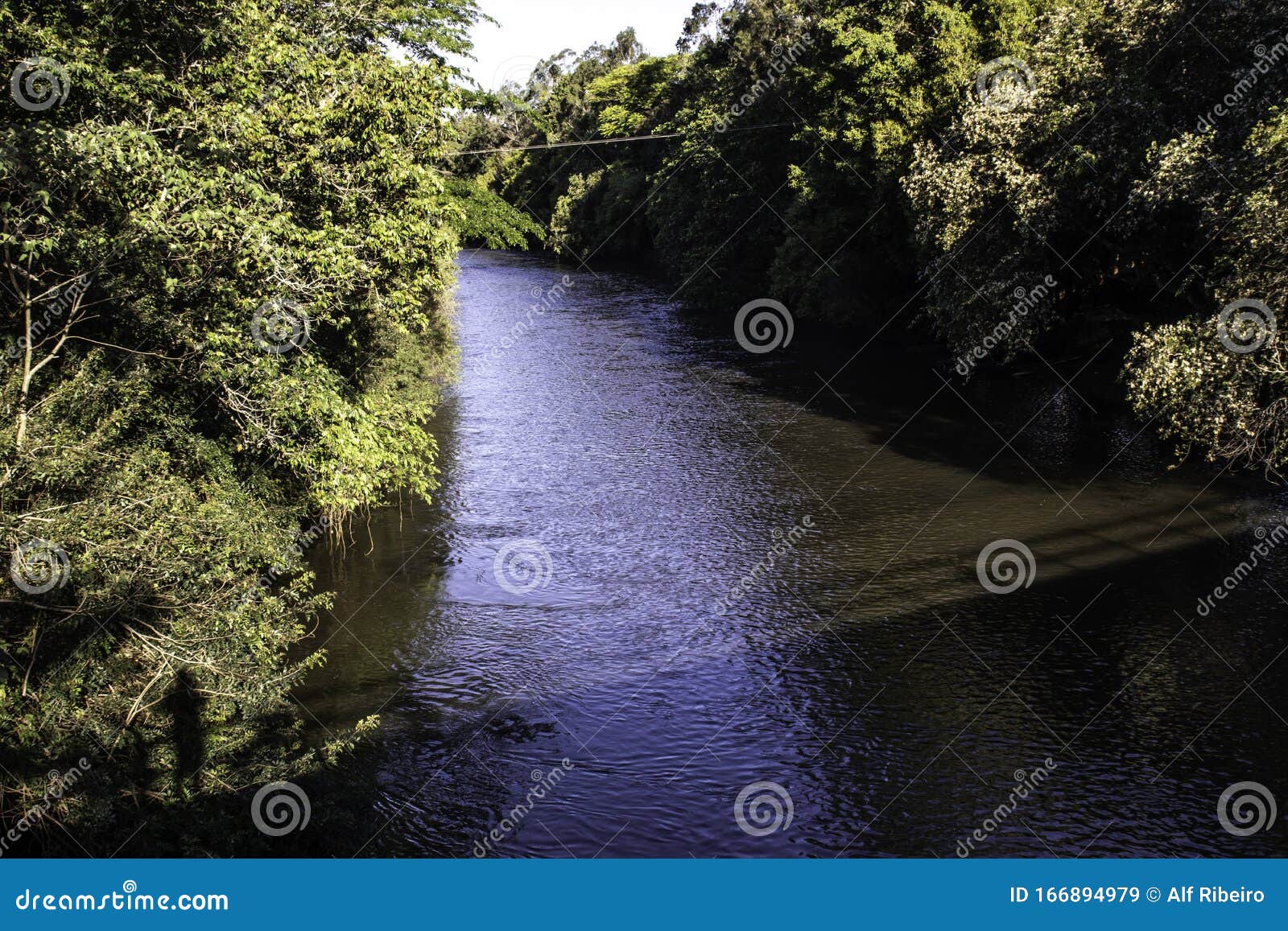 pardo river in aguas de santa bÃÂ¡rbara city