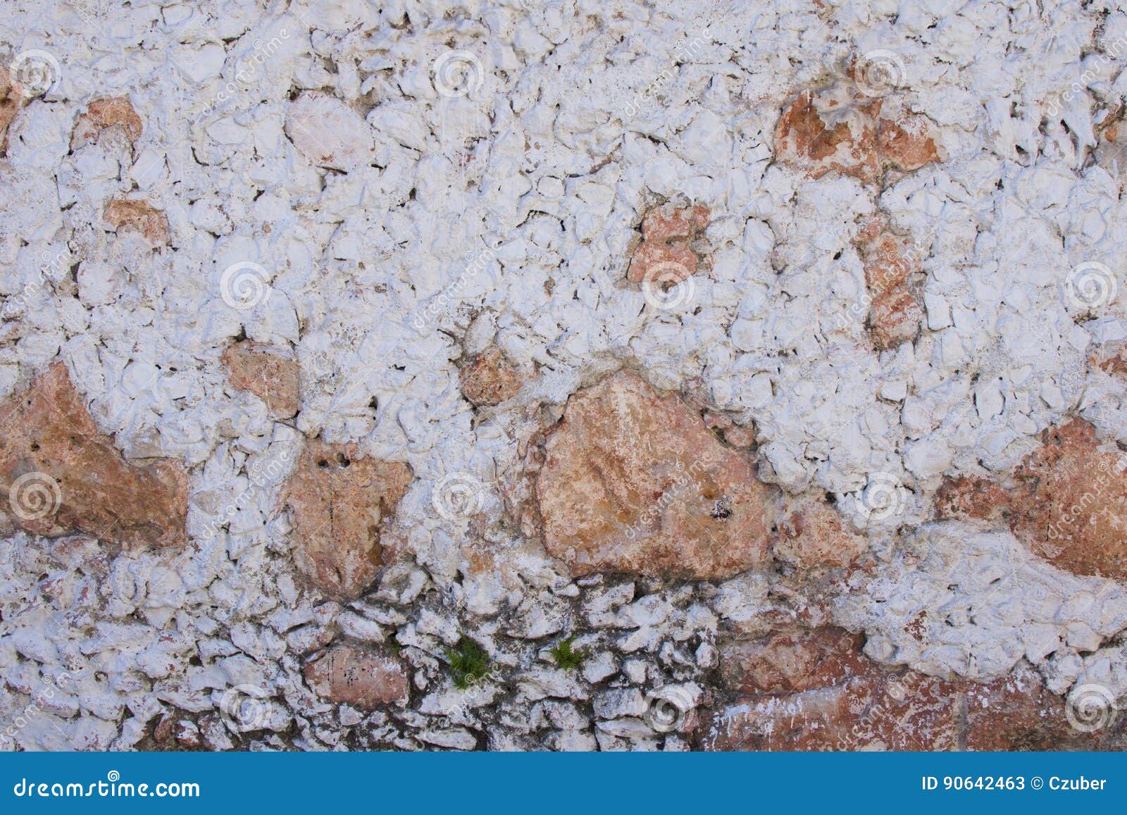 Pared Exterior Rústica De La Piedra Y Del Estuco Fotos De Stock