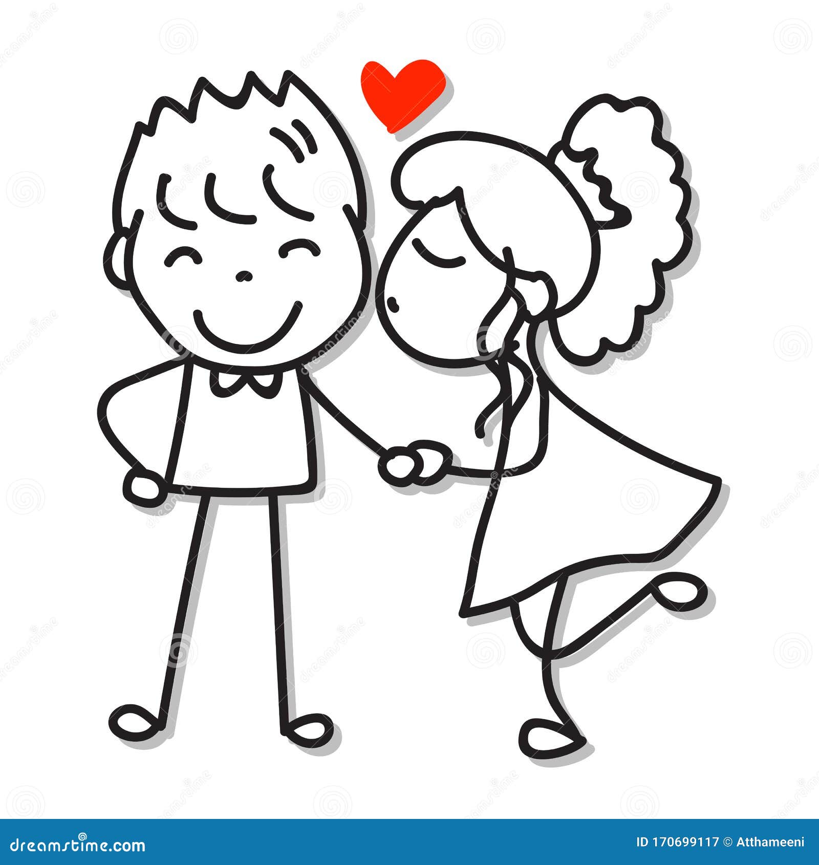 Pareja De Personajes De Dibujos a Mano En Una Boda De Amor Para La Celebración Del Día De San Valentín Ilustración del Vector - Ilustración de tarjeta, boda: 170699117 Pareja De Personajes De Dibujos a Mano En Una Boda De Amor Para La Celebración Del Día De San Valentín Ilustración del Vector - Ilustración de tarjeta, boda: 170699117