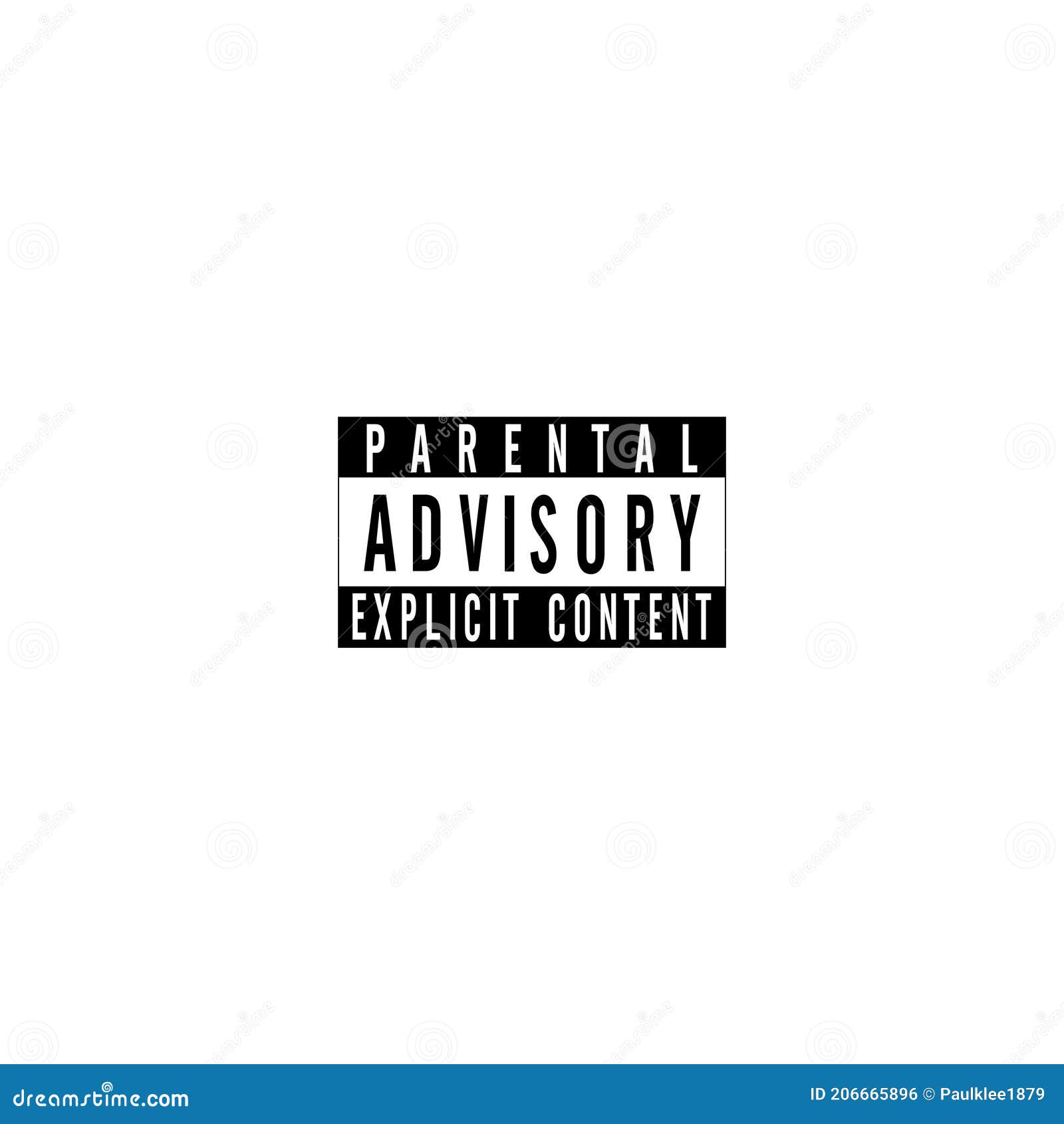 parental advisory explicit content logo  on white background youtube