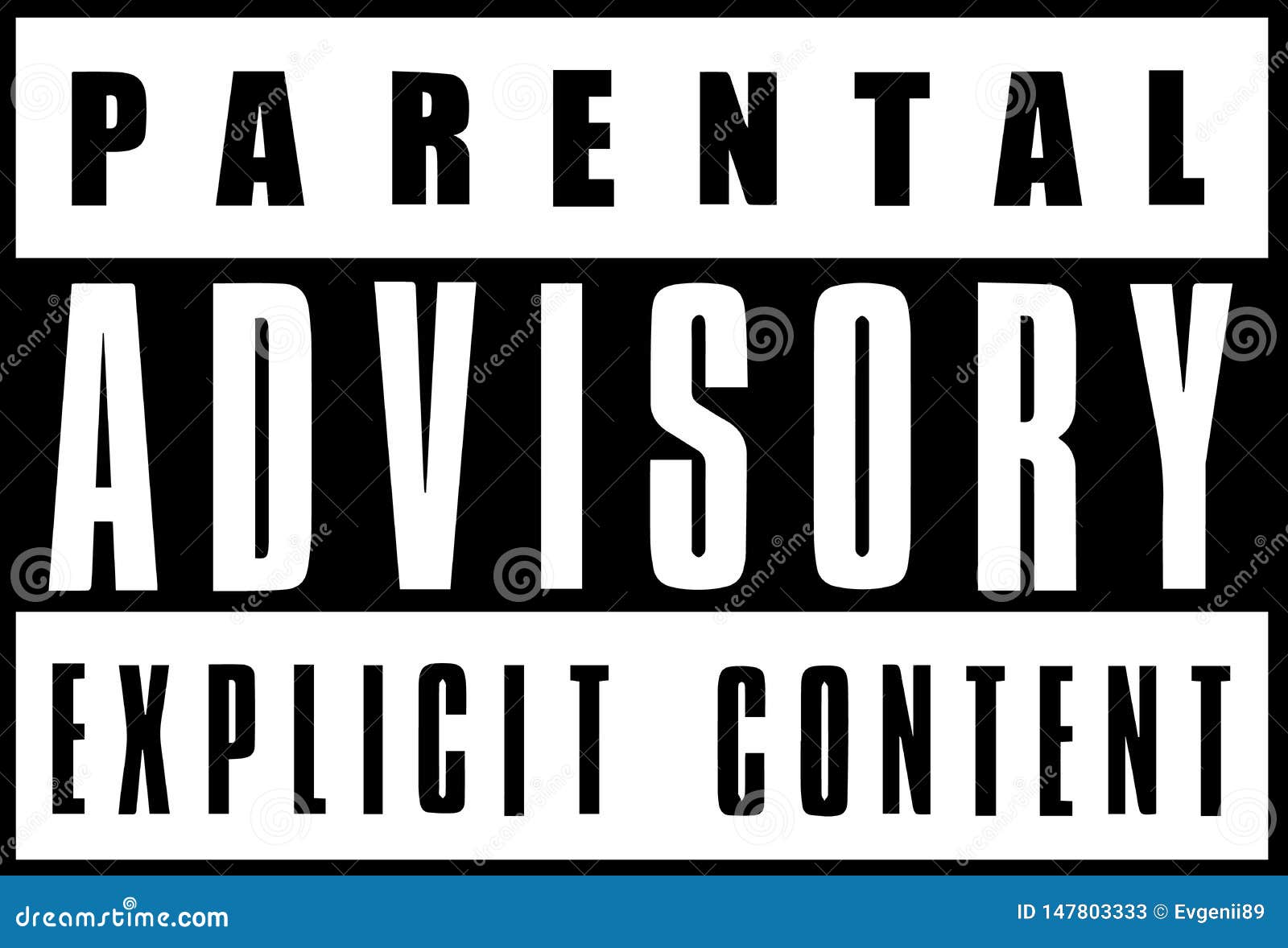 parental advisory, explicit content, warning sign