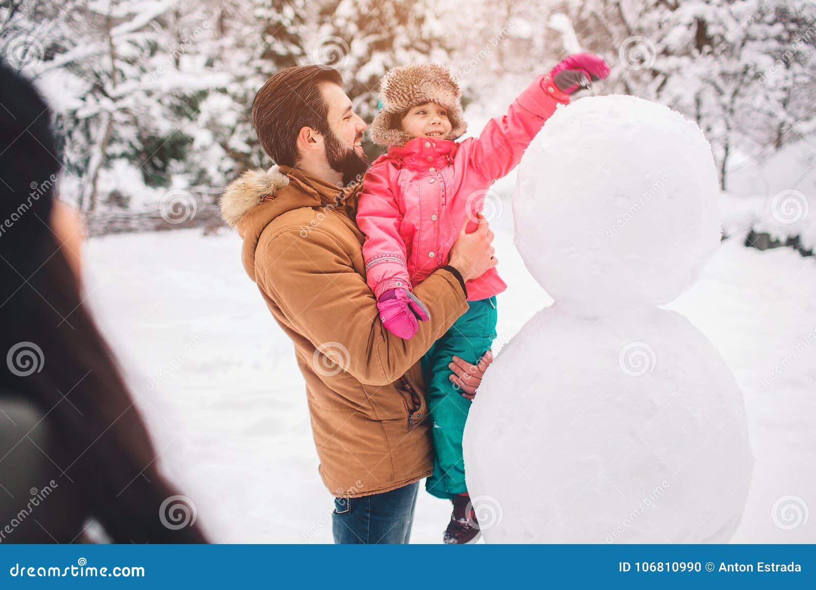 Parenthood, Fashion, Season And People Concept - Happy Family With