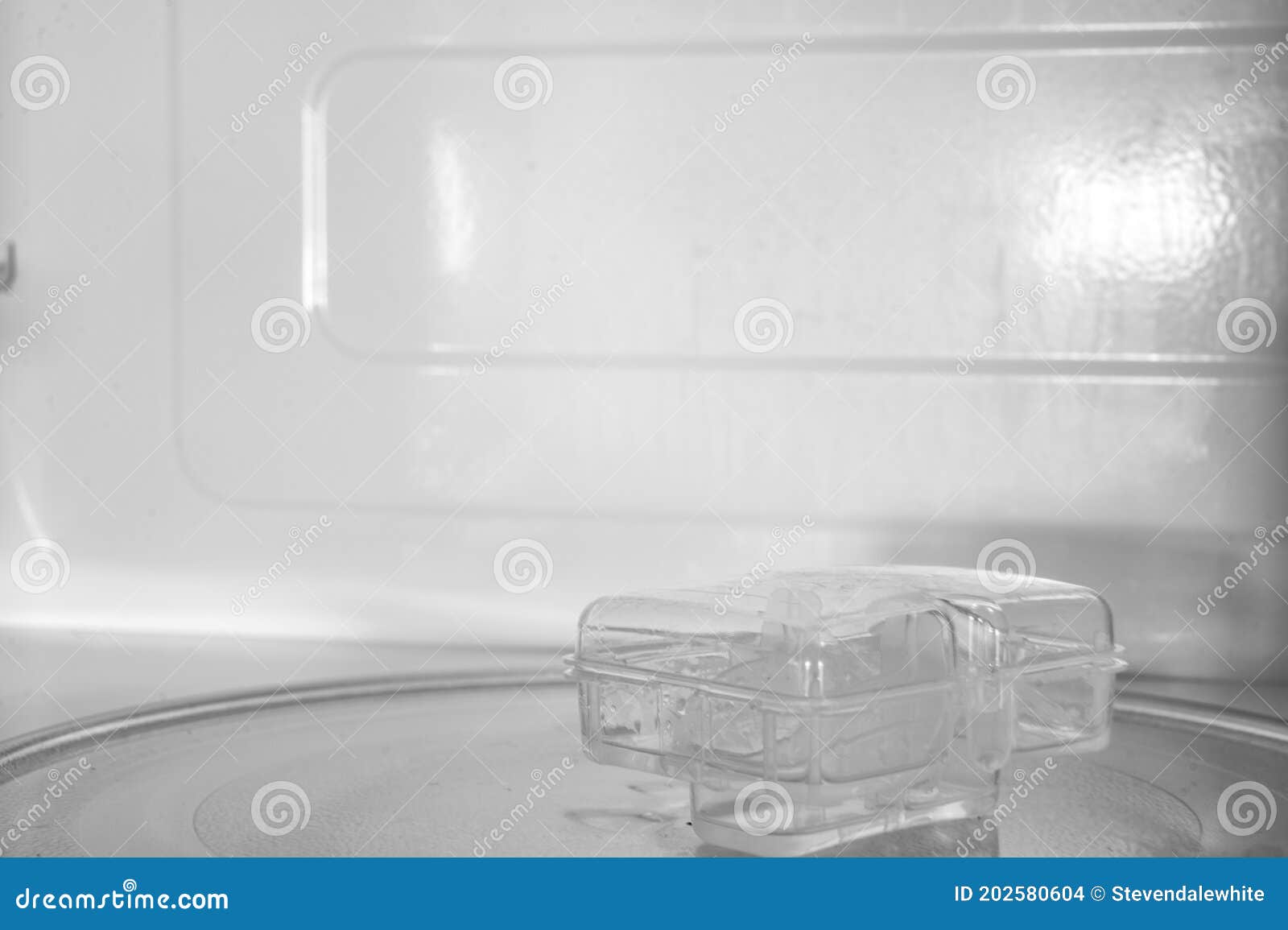 Steam Sterilizer Container for Pacifiers in a Microwave Stock Photo
